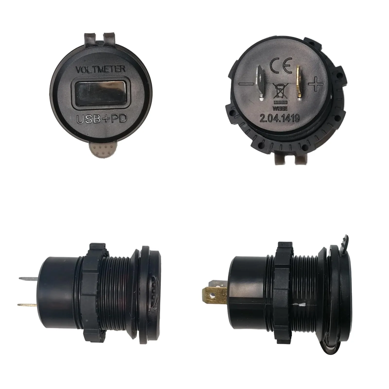 JOEEGO 12V USB Charge Port for D2/D5 EV Golf Carts image 3