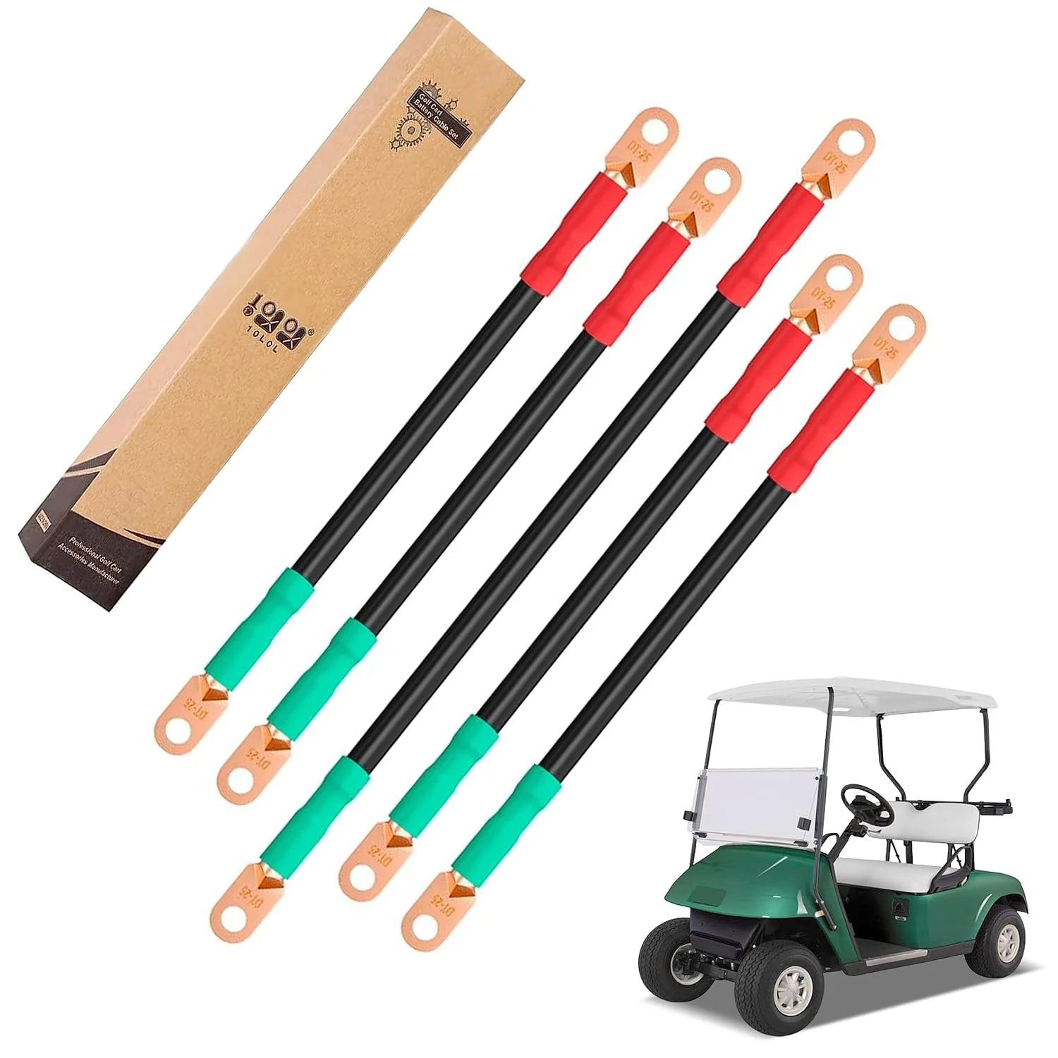 10L0L Battery Cables for E-Z-GO TXT 36V/48V