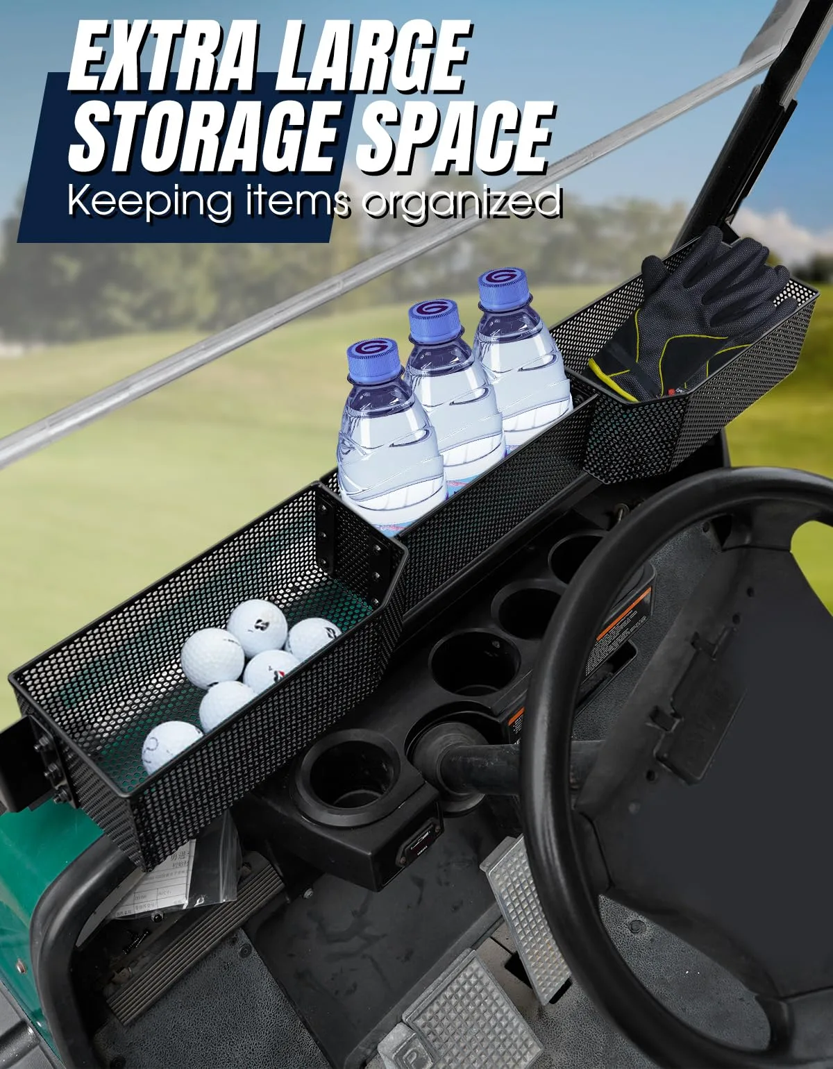 Dacalo Storage Basket for Yamaha G14-G22 Golf Carts image 4