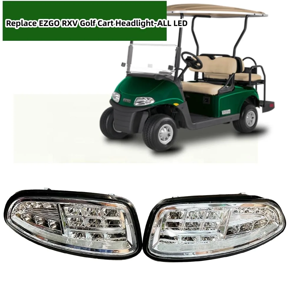 Dr.Acces LED Headlights for E-Z-GO RXV 2008-2015 image 3