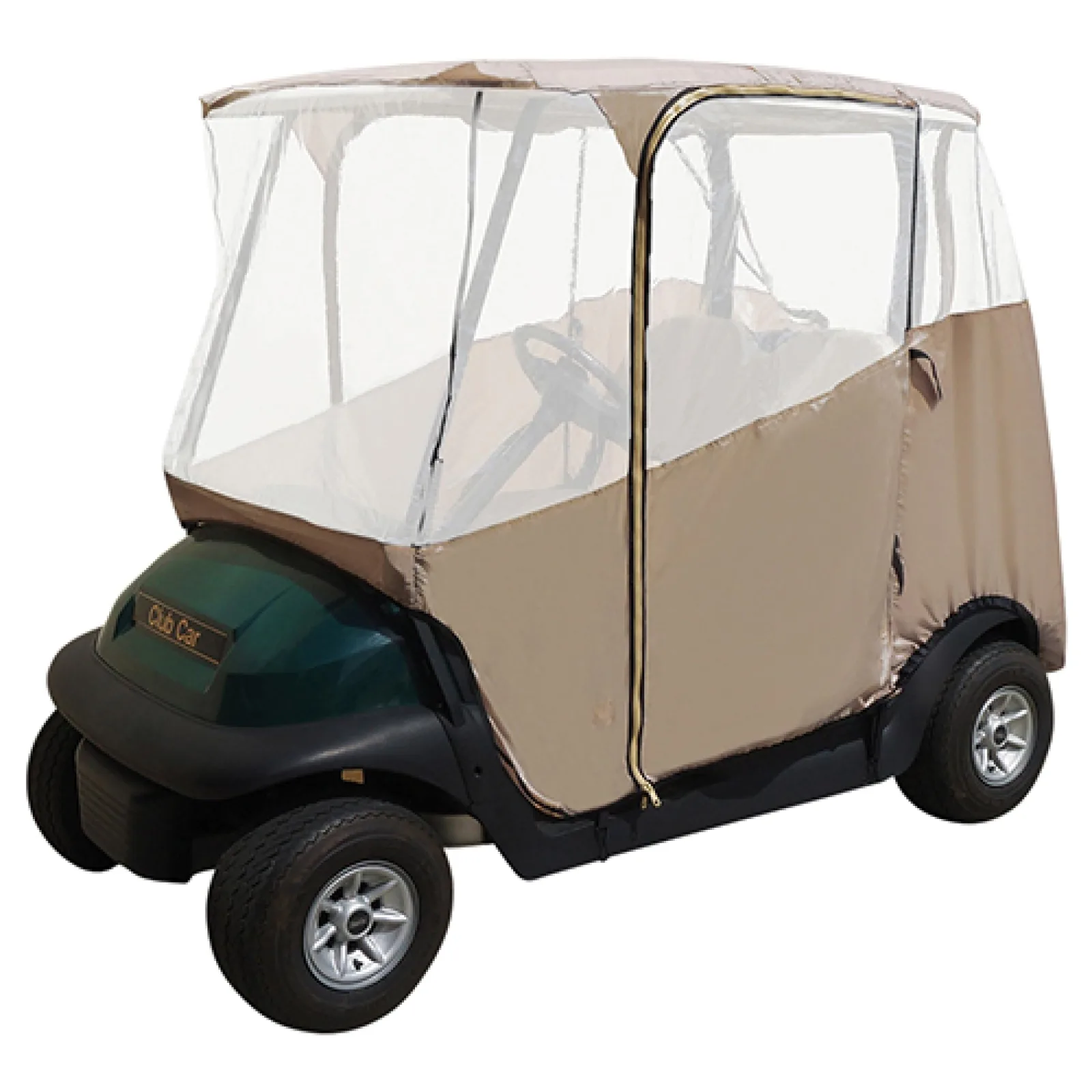 RHOX ENC-002 4-Sided Golf Cart Enclosure, Sand