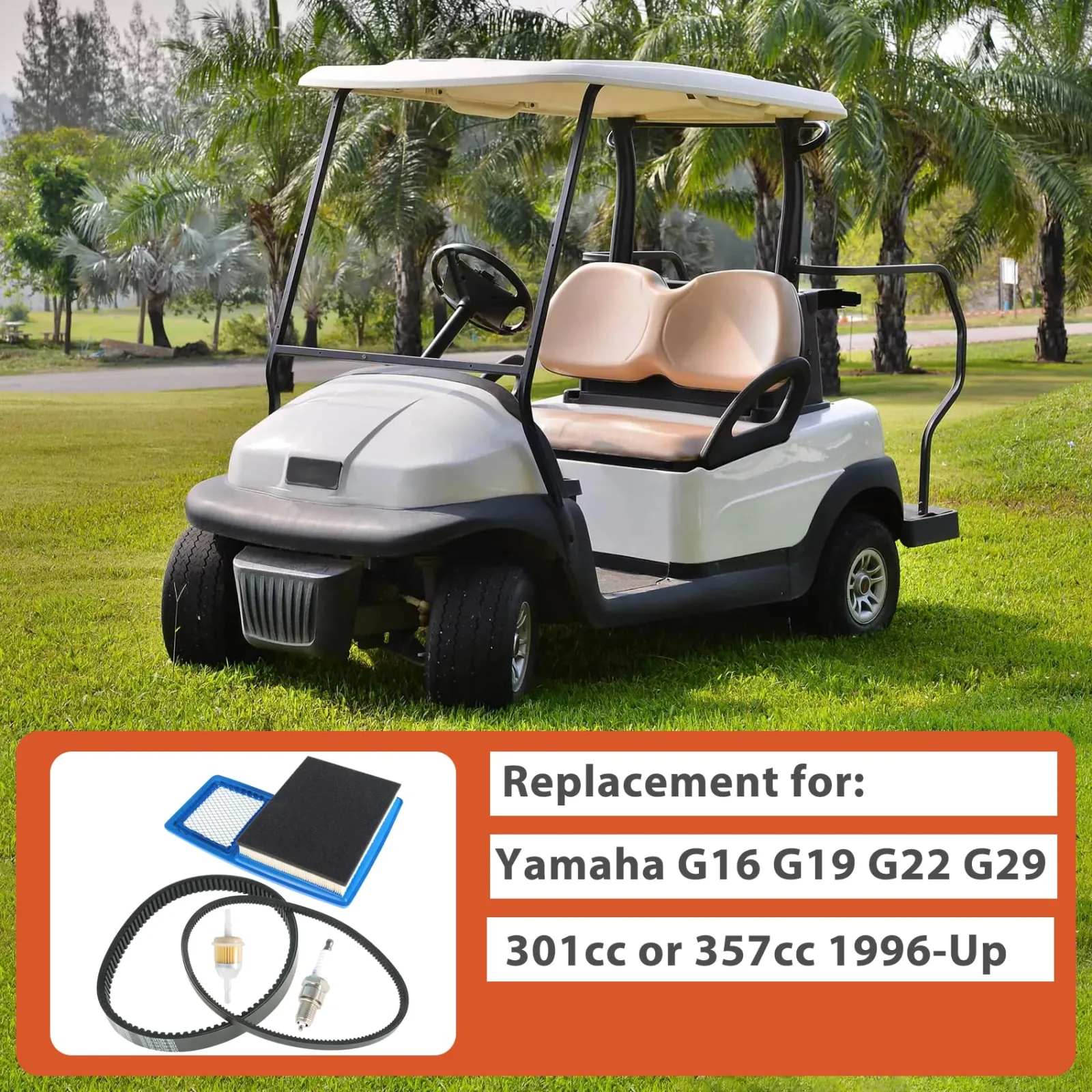 labwork Golf Cart Belt and Maintenance Kit for Yamaha G16-G22 image 2