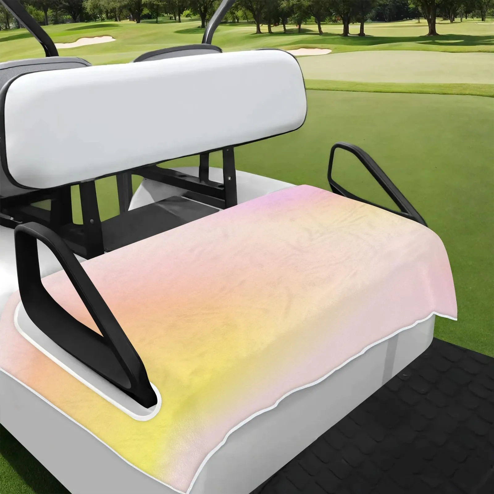 Tiveruda Golf Cart Seat Cover for Double Seats