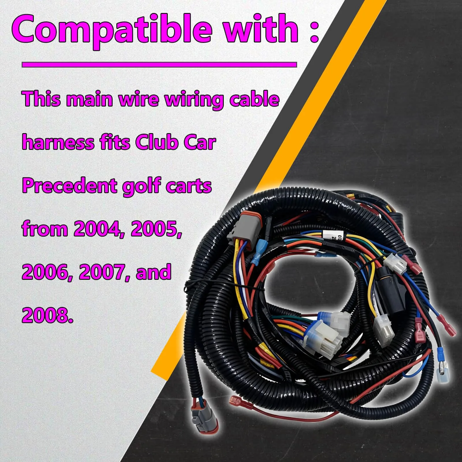 BSNOVT 102585801 Wire Harness for Club Car Precedent image 3