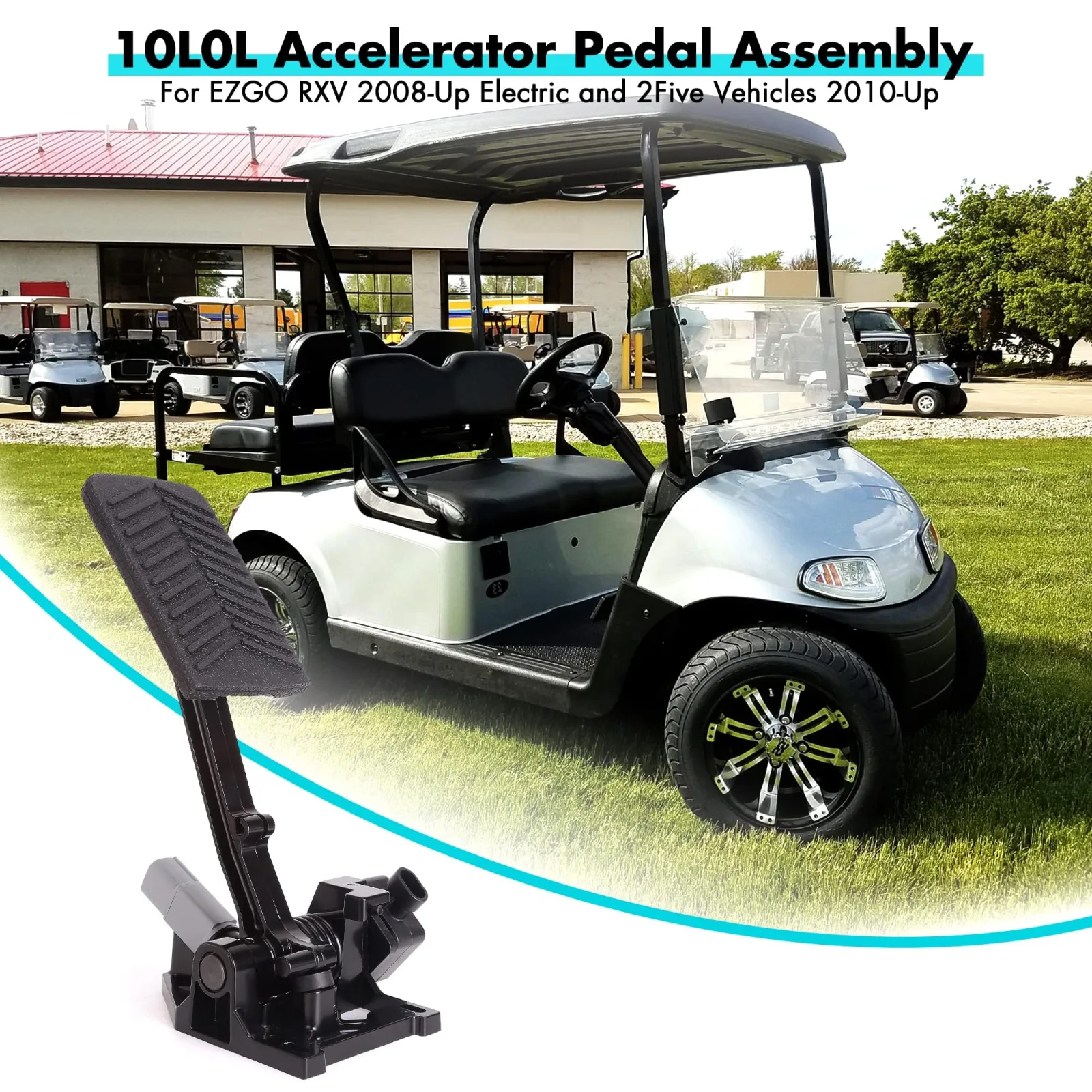 10L0L Accelerator Pedal for E-Z-GO RXV 48V Electric image 4