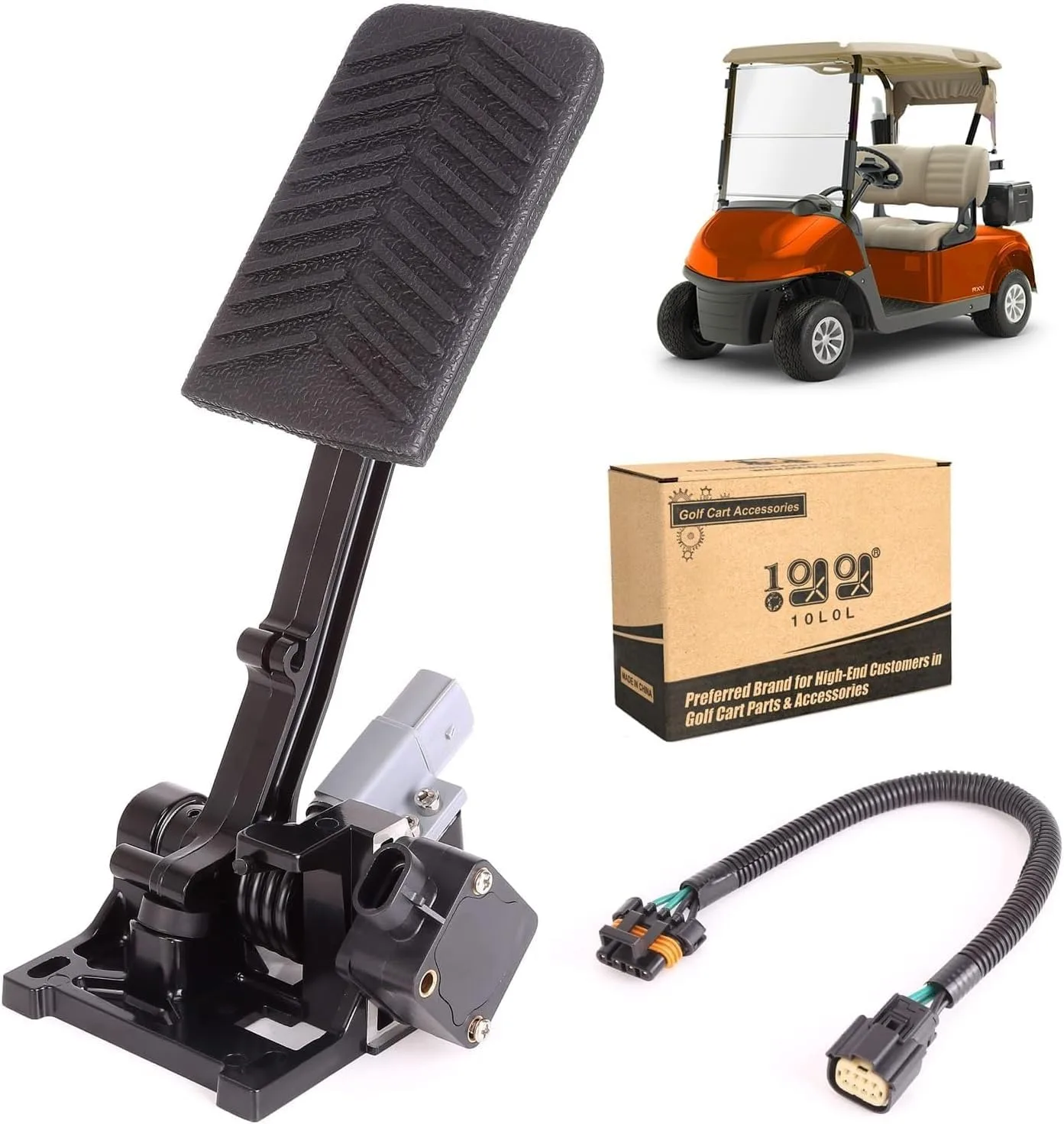 10L0L Accelerator Pedal for E-Z-GO RXV 48V Electric