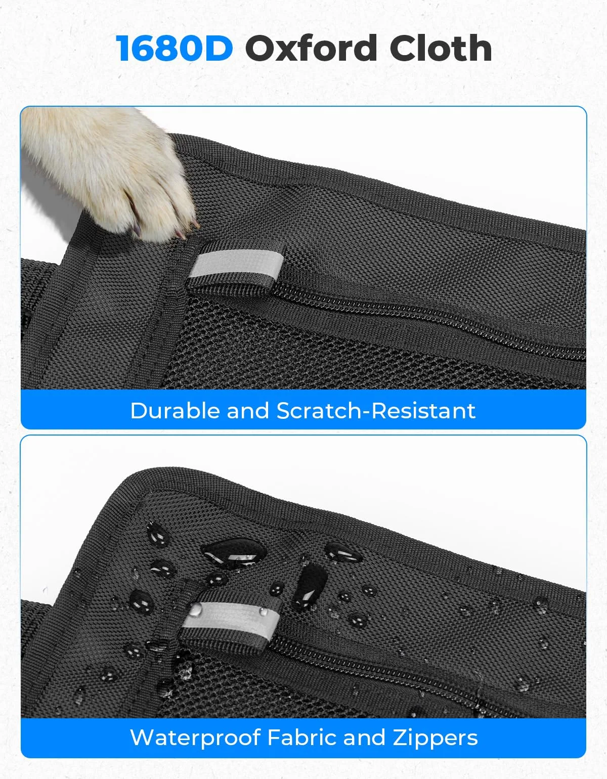 KEMIMOTO Overhead Storage Bag for Club Car Golf Carts image 4