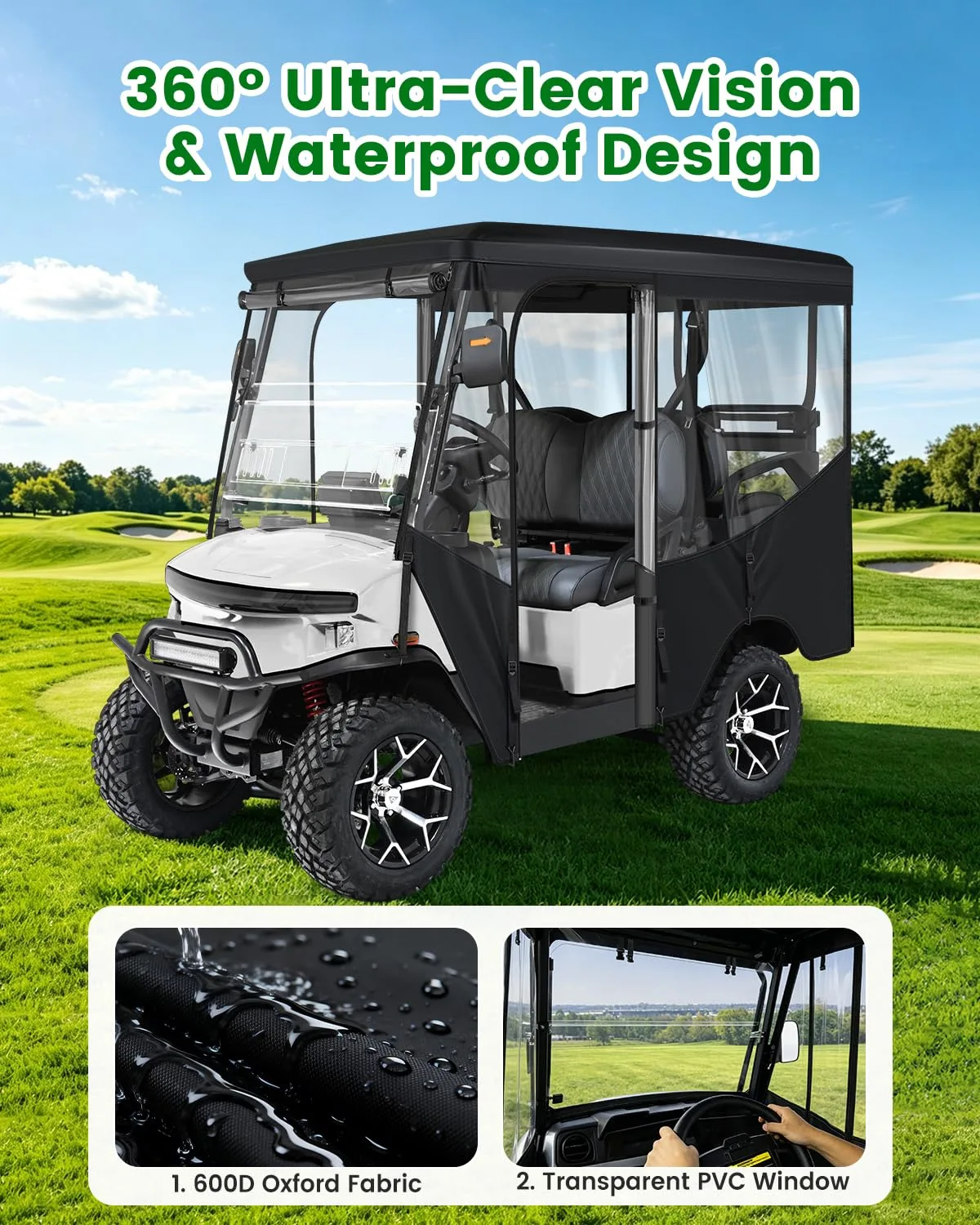 WEIMELL Enclosure for Denago Nomad XL 4-Passenger Cart image 2
