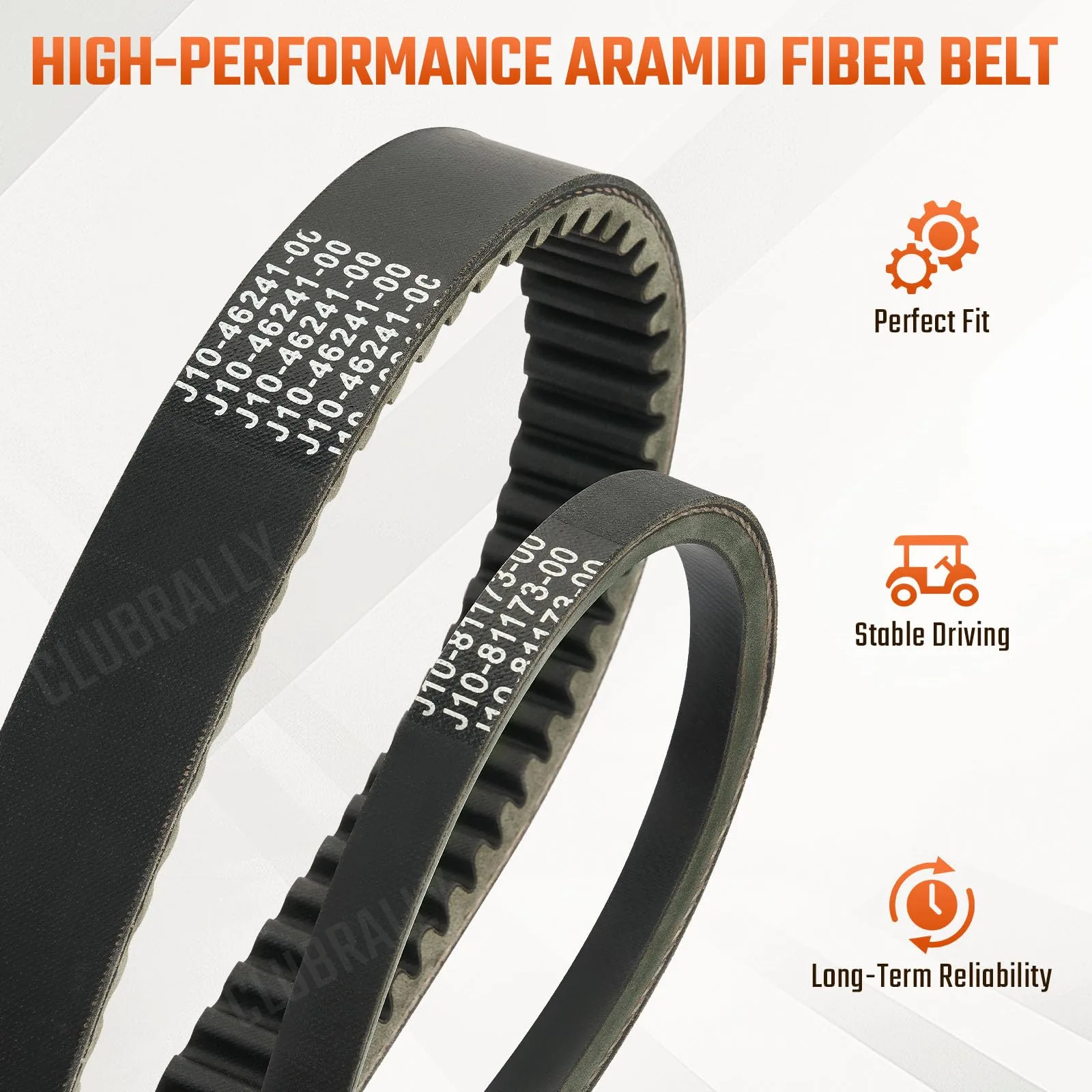 CLUBRALLY Belt Kit for Yamaha G1/G3 Golf Carts image 2