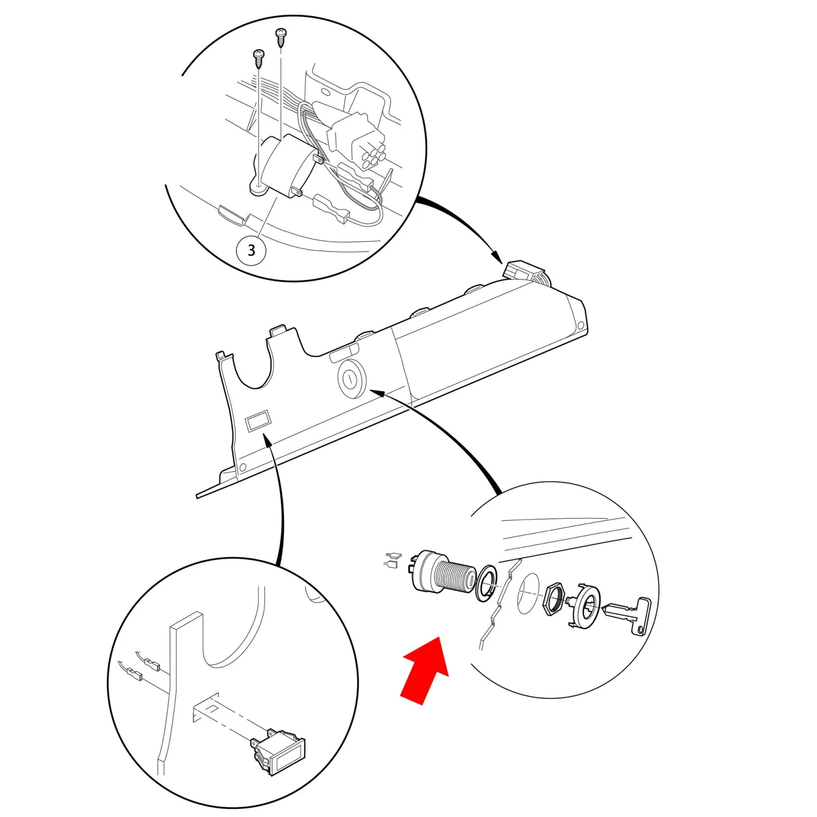 10L0L Ignition Switch for Club Car Precedent and Tempo image 4