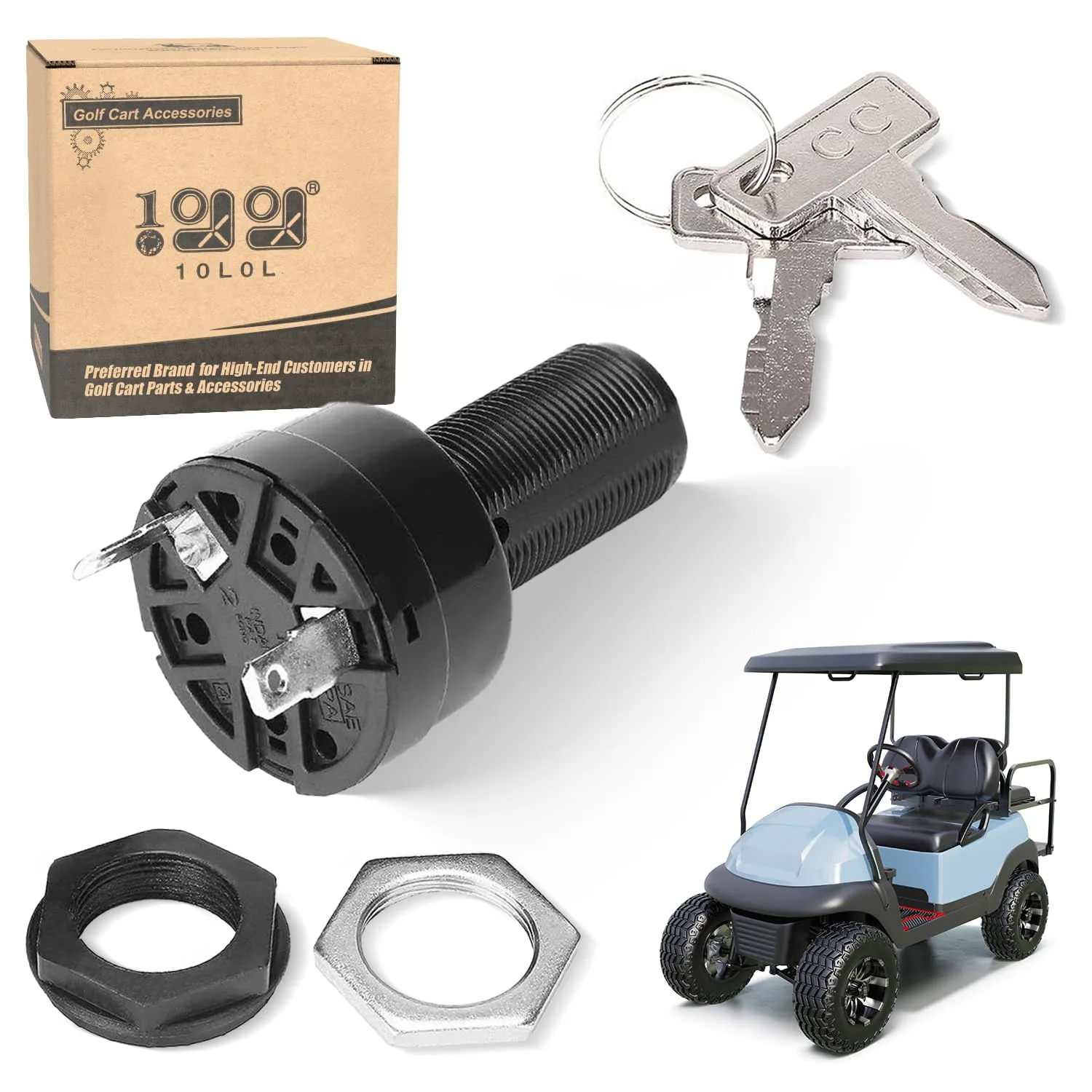 10L0L Ignition Switch for Club Car Precedent and Tempo