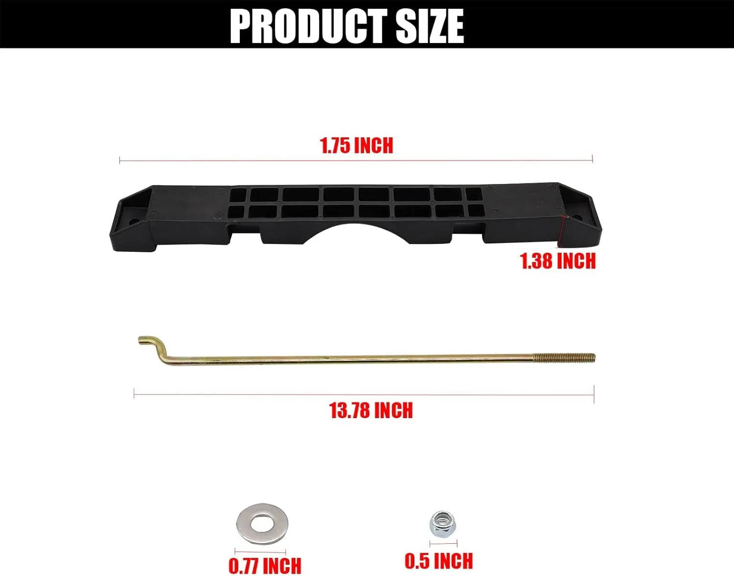 CartClan CT-0015 Battery Hold-Down Kit for Club Car DS image 3