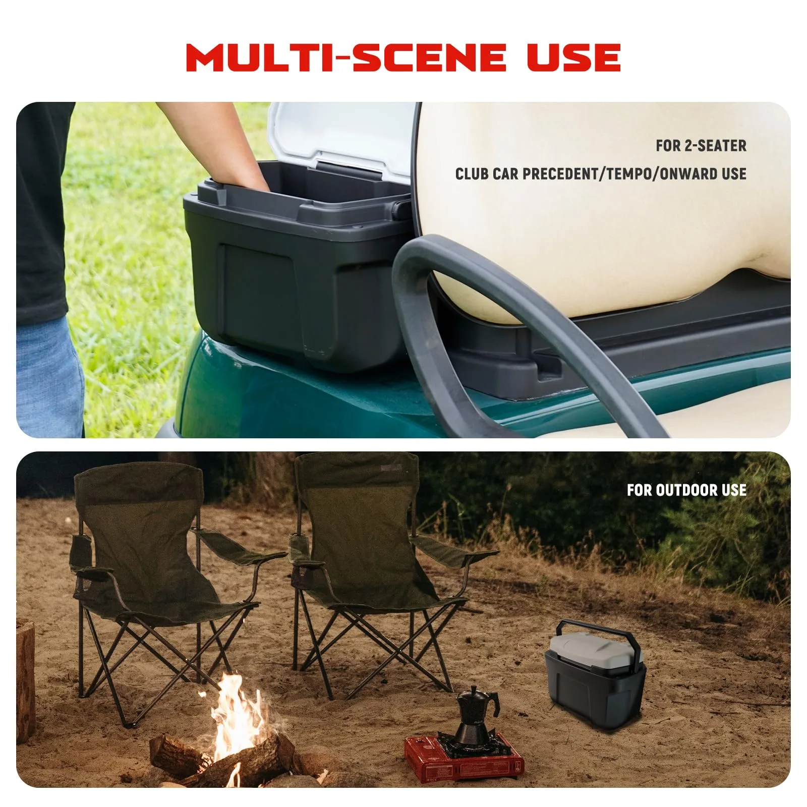 SAMXOMAP Cooler Kit for Club Car Precedent 2-Seater image 4