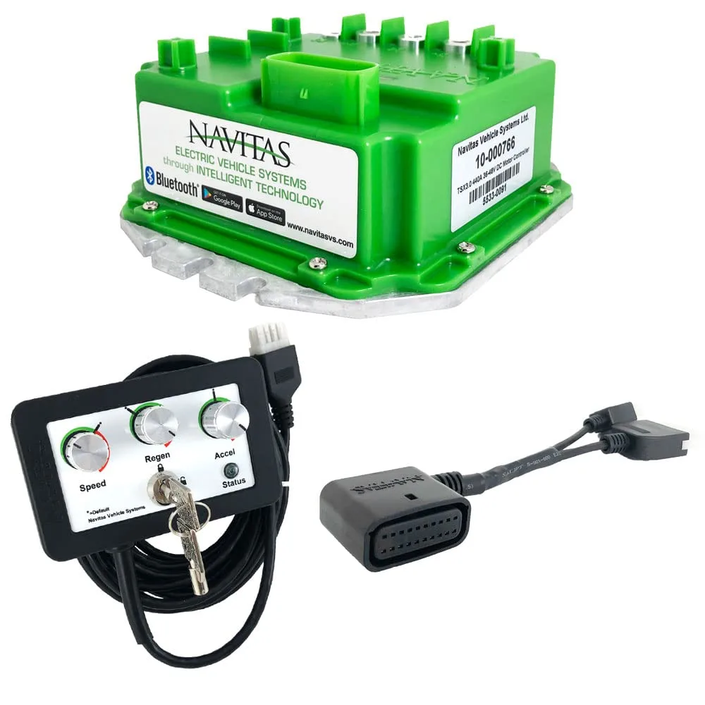 REVENGE Navitas 600A 48V Controller Kit for Club Car (2006‑Up / DS 2010‑Up)
