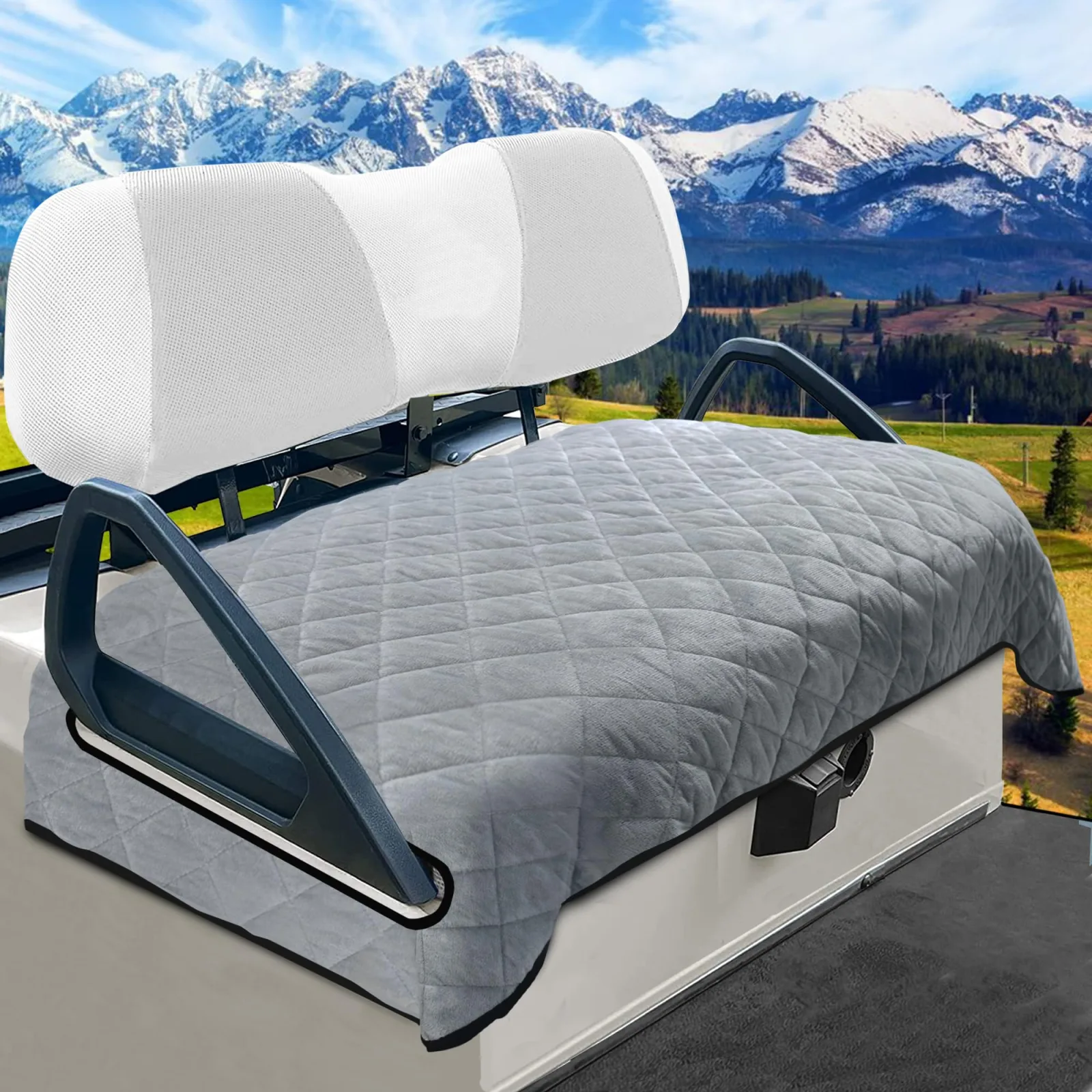 YOKYHOM Golf Cart Seat Cover for EZGO, Yamaha and Club Car