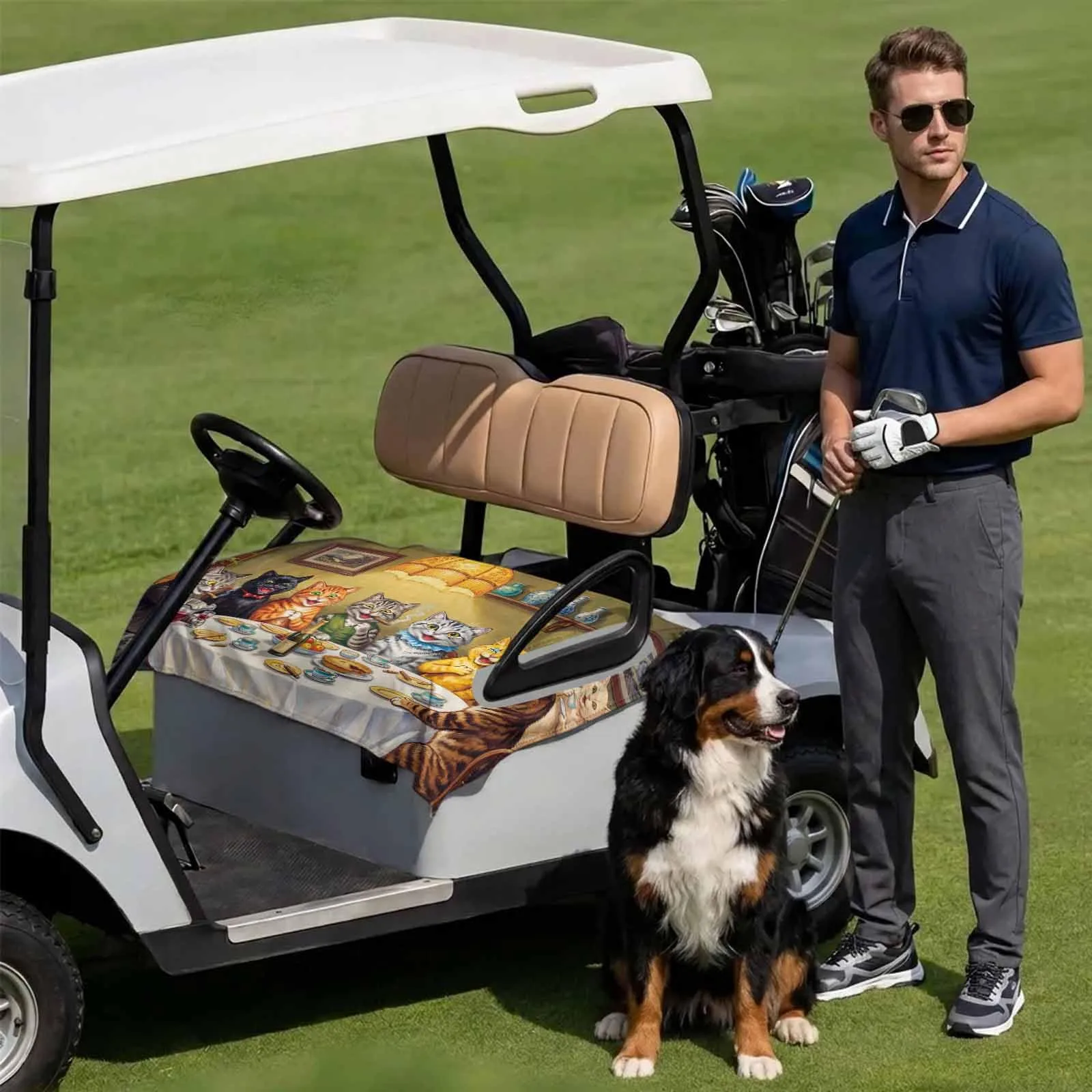 DecorLovee Microfiber Golf Cart Seat Cover Towel 51 x 31 DLE202606101781062736278017825 image 3