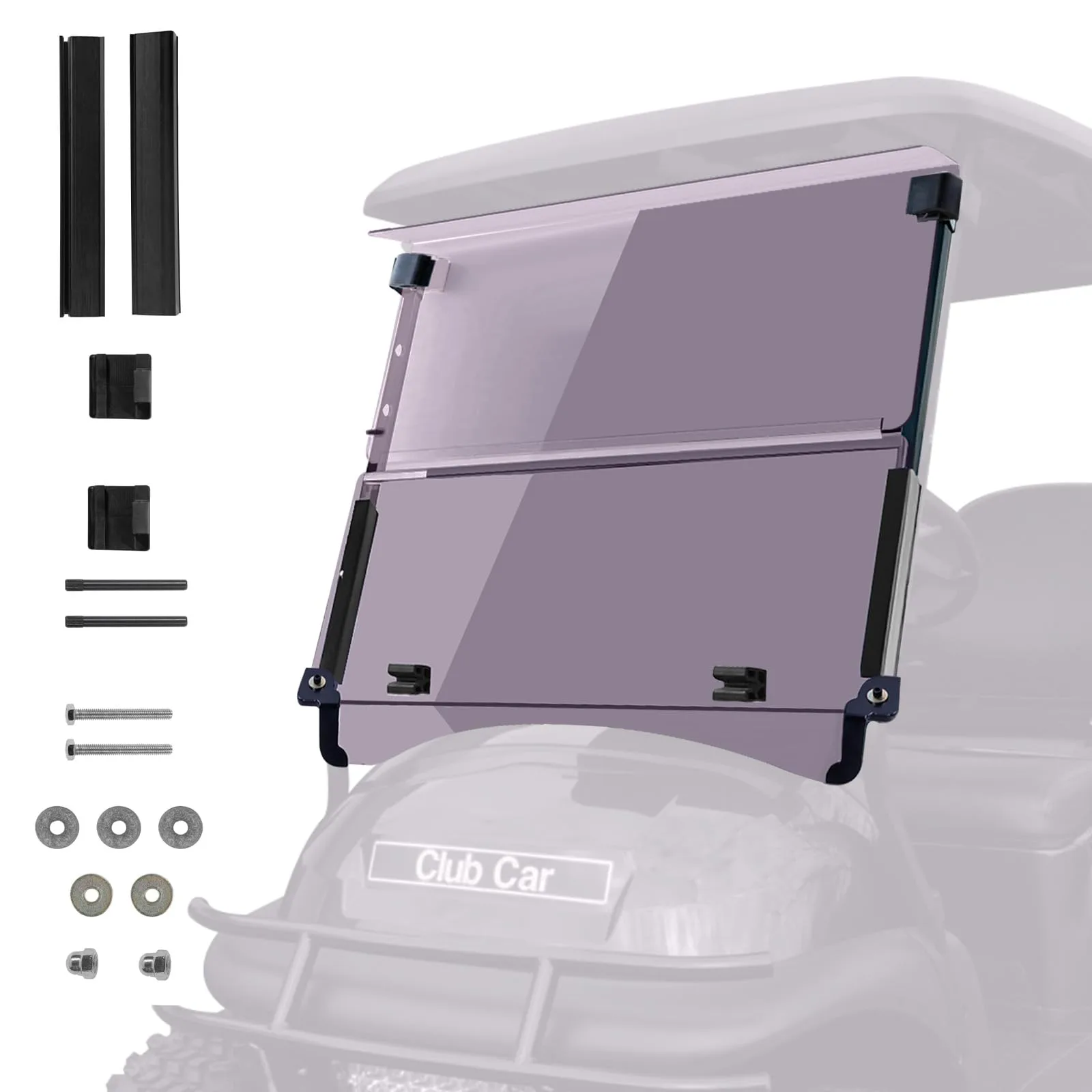 VPAHub R-PWST Tinted Windshield for Club Car Precedent/Tempo image 2