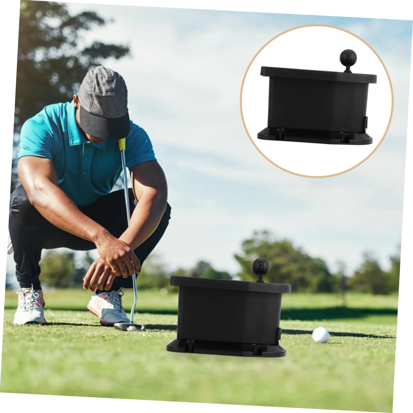 GANAZONO Golf Cart Ball and Club Cleaner image 4