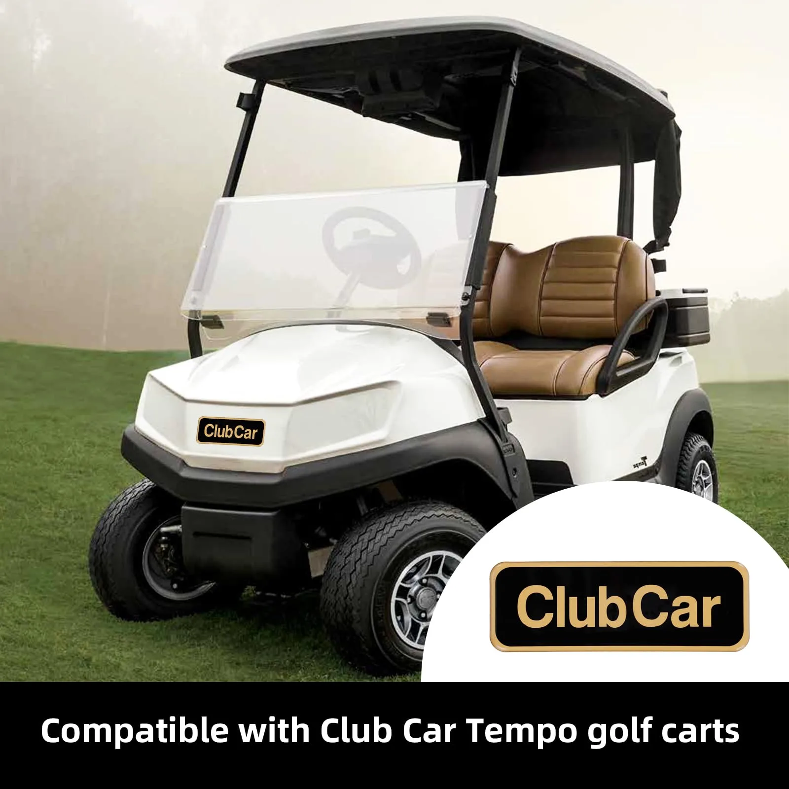 Roykaw G-0655 Club Car Tempo Golf Cart Emblem image 4
