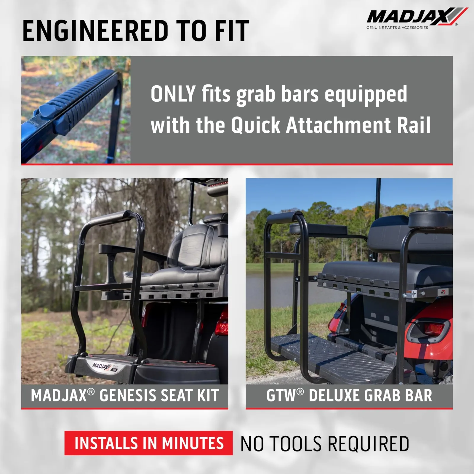 MADJAX Porter Golf Cart Rack 04-067 image 4