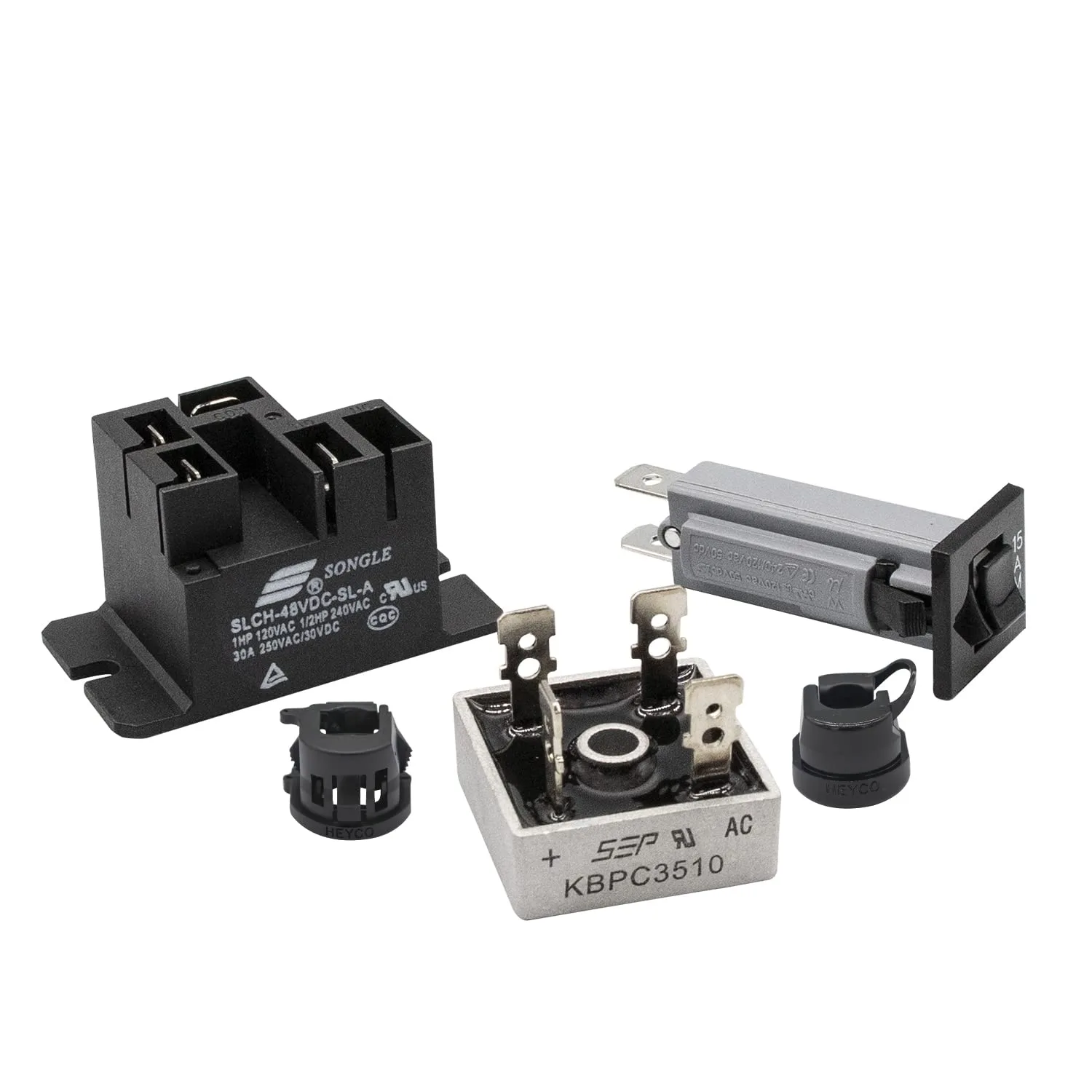 DRIVE UP 48V Club Car PowerDrive2 Charger Repair Kit image 3