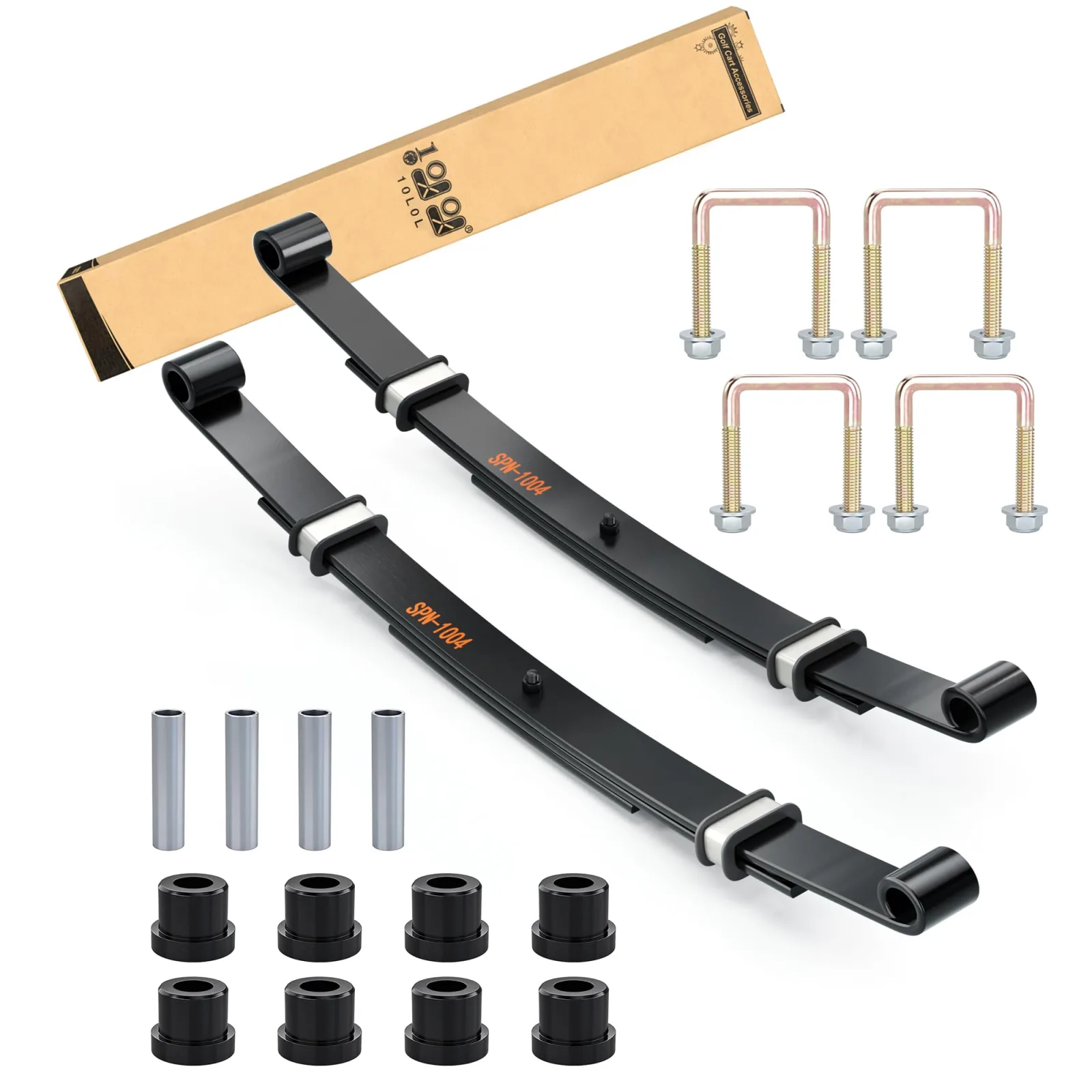 10L0L Rear 3-Leaf Spring Kit for E-Z-GO TXT