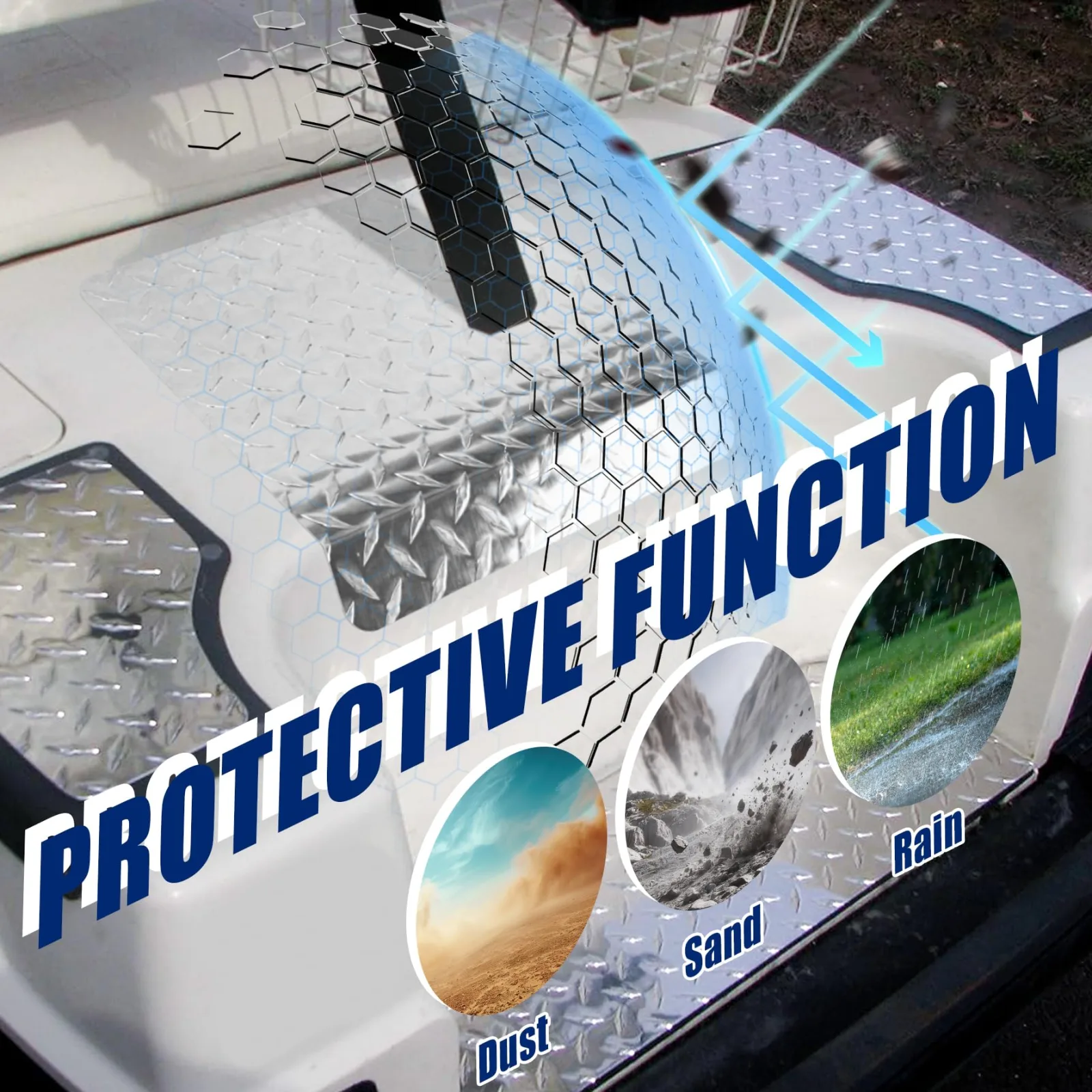 Srehloe Access Panel Cover for Club Car DS 1982+ image 4