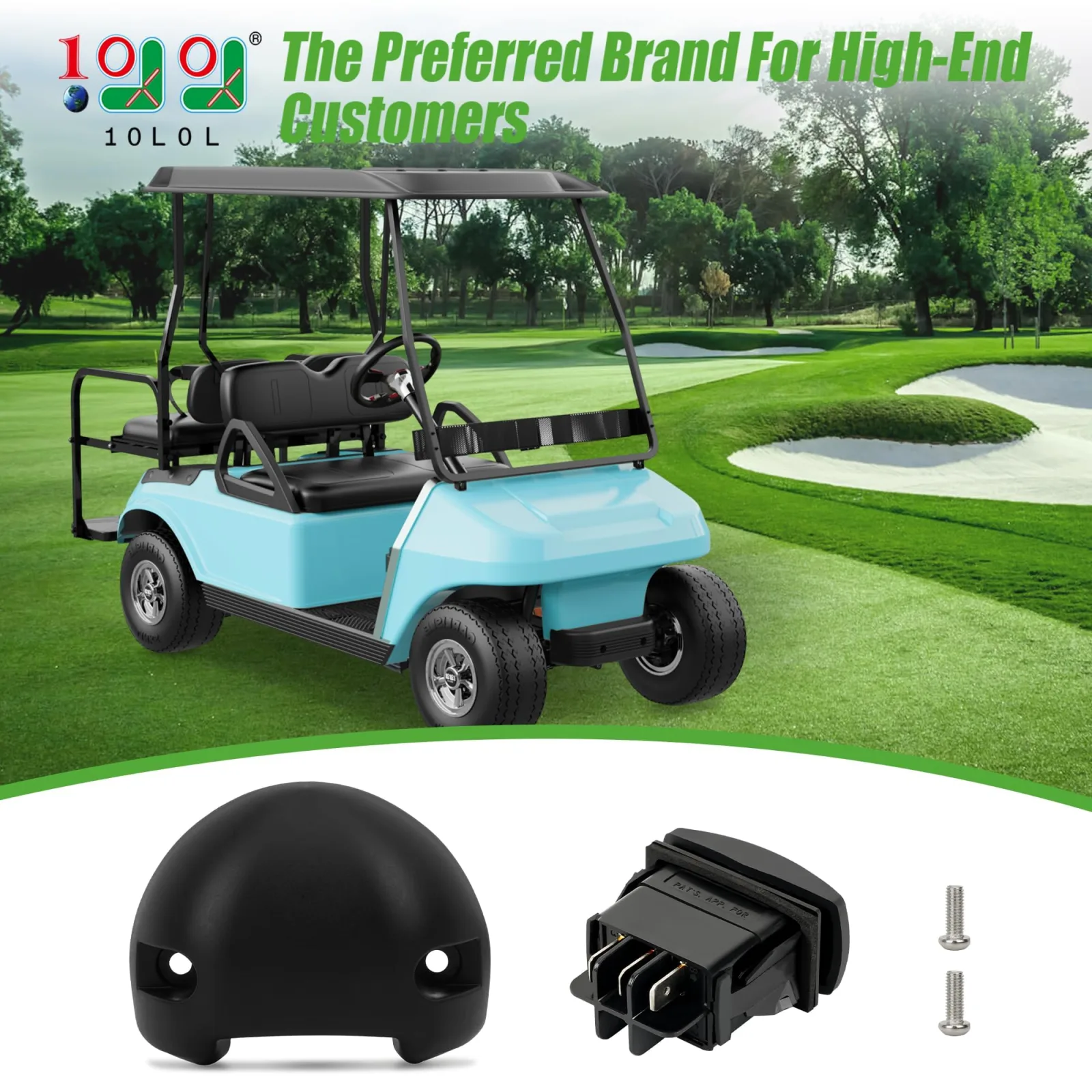 10L0L Forward/Reverse Switch for Club Car Electric Carts image 2