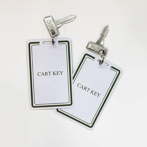 Golf Cart Keys Replacement Ignition Keys for Club Car DS & Precedent (2-Pack)