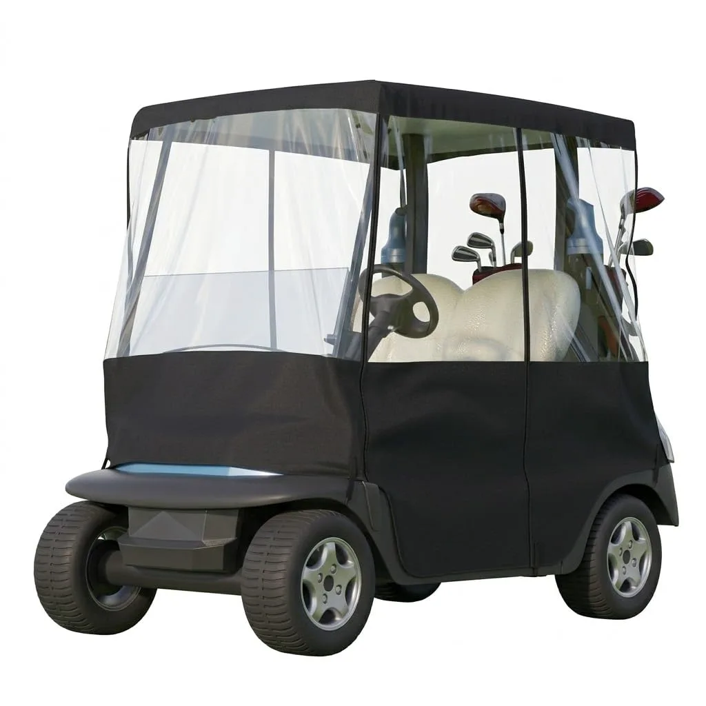 BENVOL 2-Passenger Golf Cart Enclosure for 58-Inch Roofs