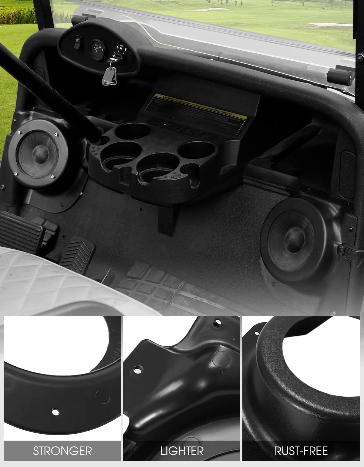 Dacalo DA-EZRXV-SP Speaker Pod Bracket for EZGO RXV image 4