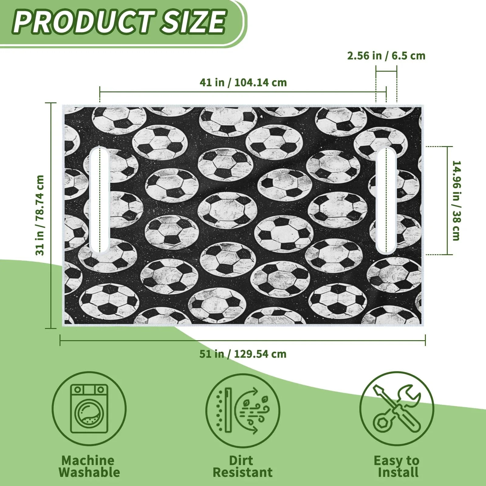 Tiveruda Golf Cart Seat Cover for Double Seats image 2