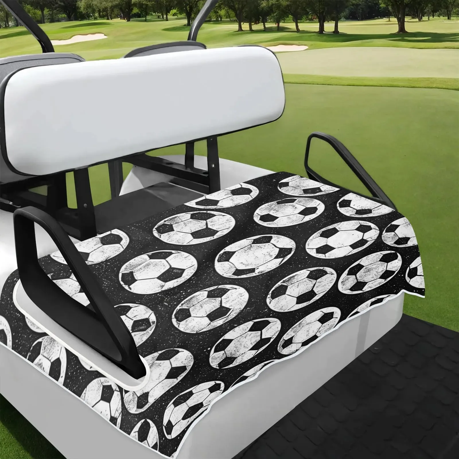 Tiveruda Golf Cart Seat Cover for Double Seats