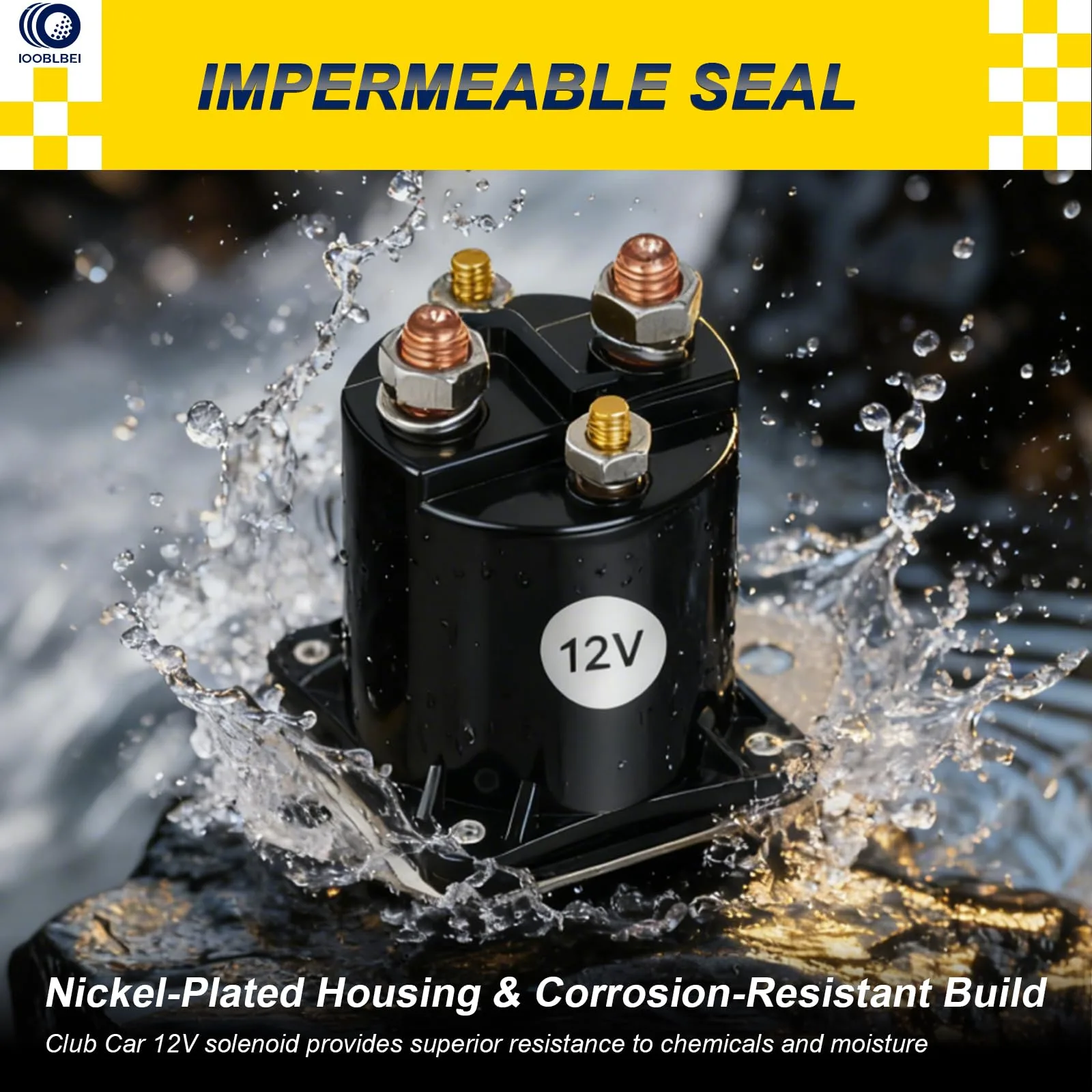 IOOBLBEI 12V Solenoid for Club Car DS & Precedent Gas Carts image 4