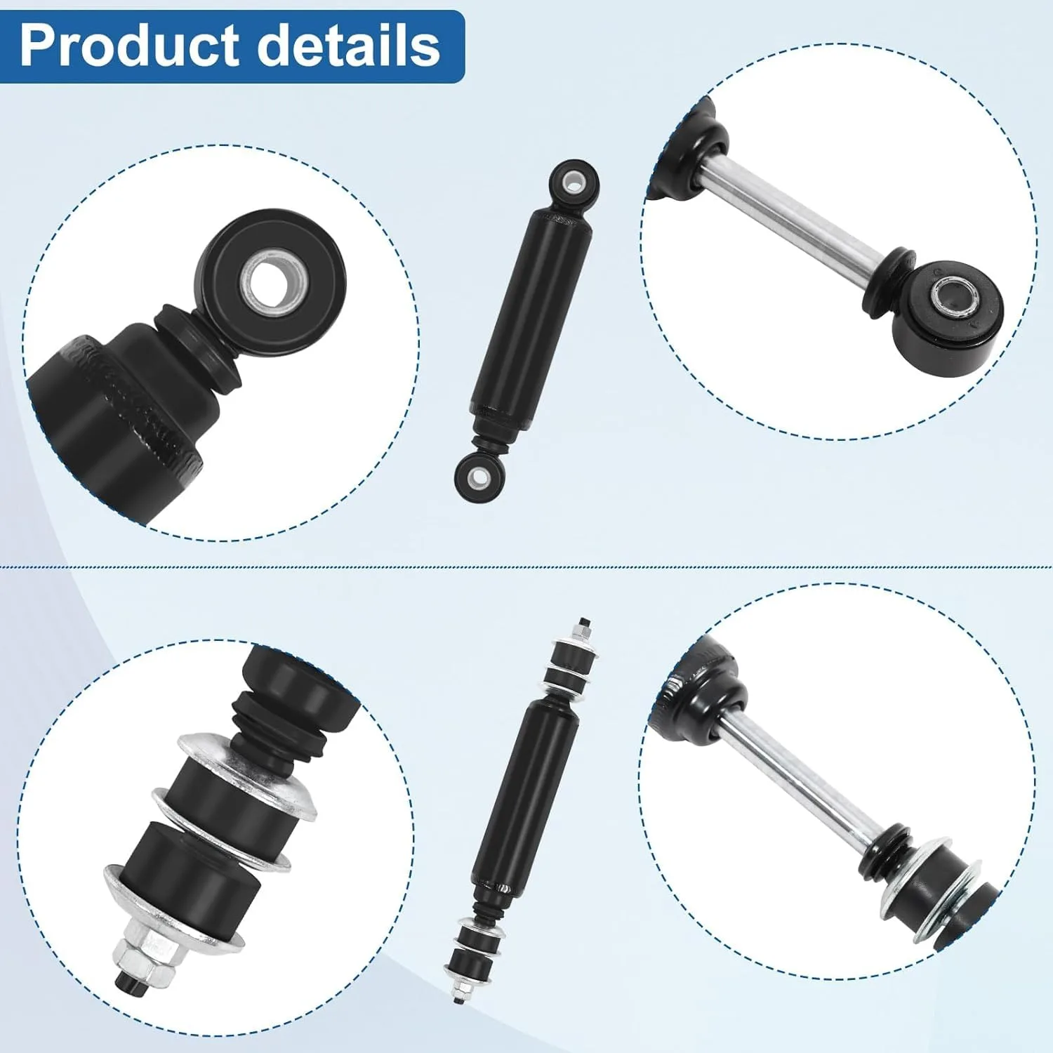 APZL Club Car DS & Precedent Front and Rear Shock Set image 3