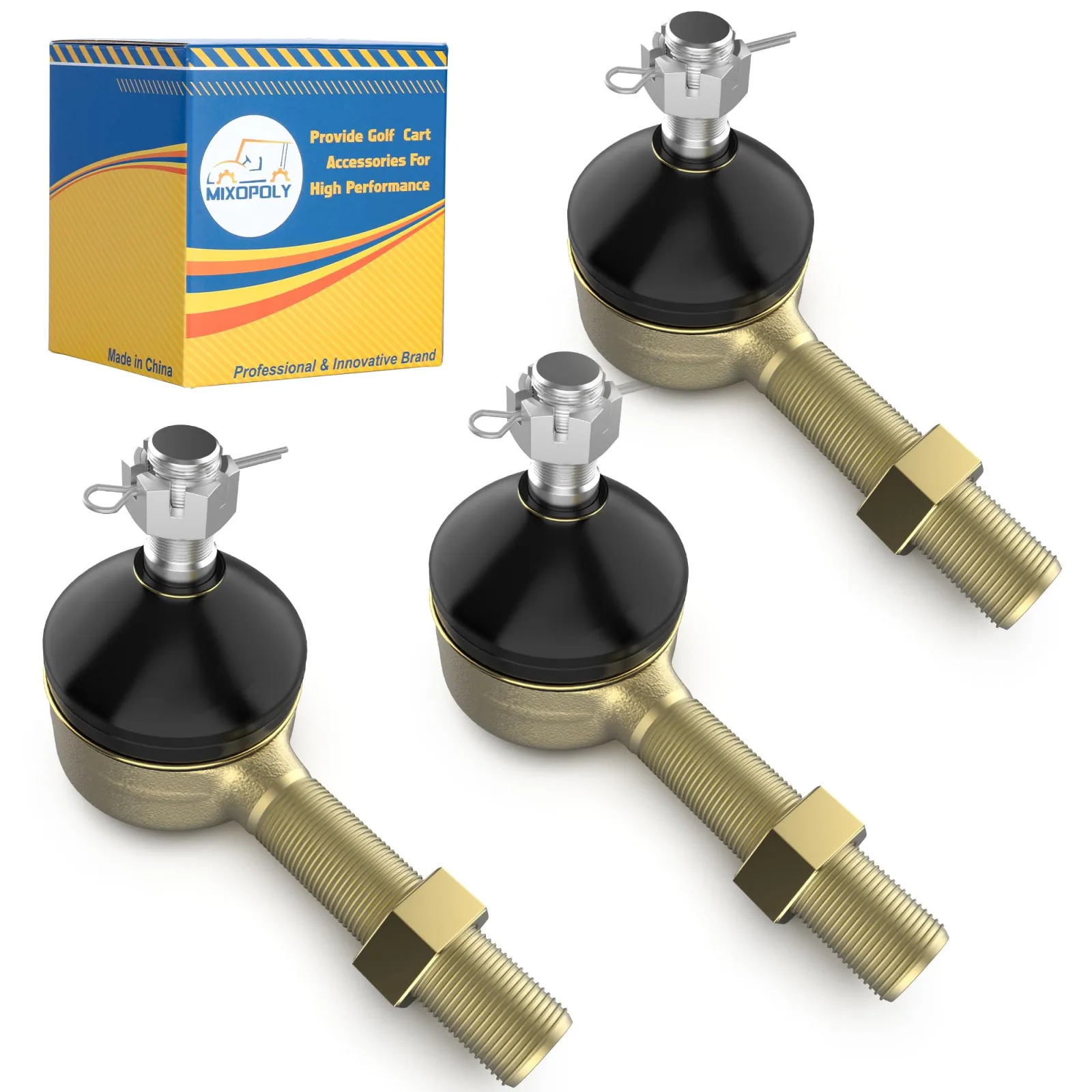 Mixopoly Tie Rod Ends for Club Car DS, 1976-2008