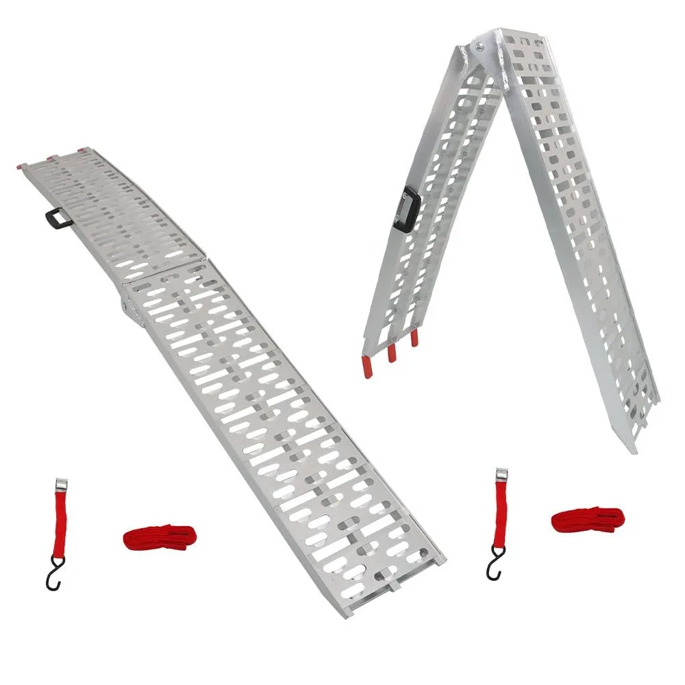 Generic 7.5-Foot Folding Aluminum Loading Ramp Kit
