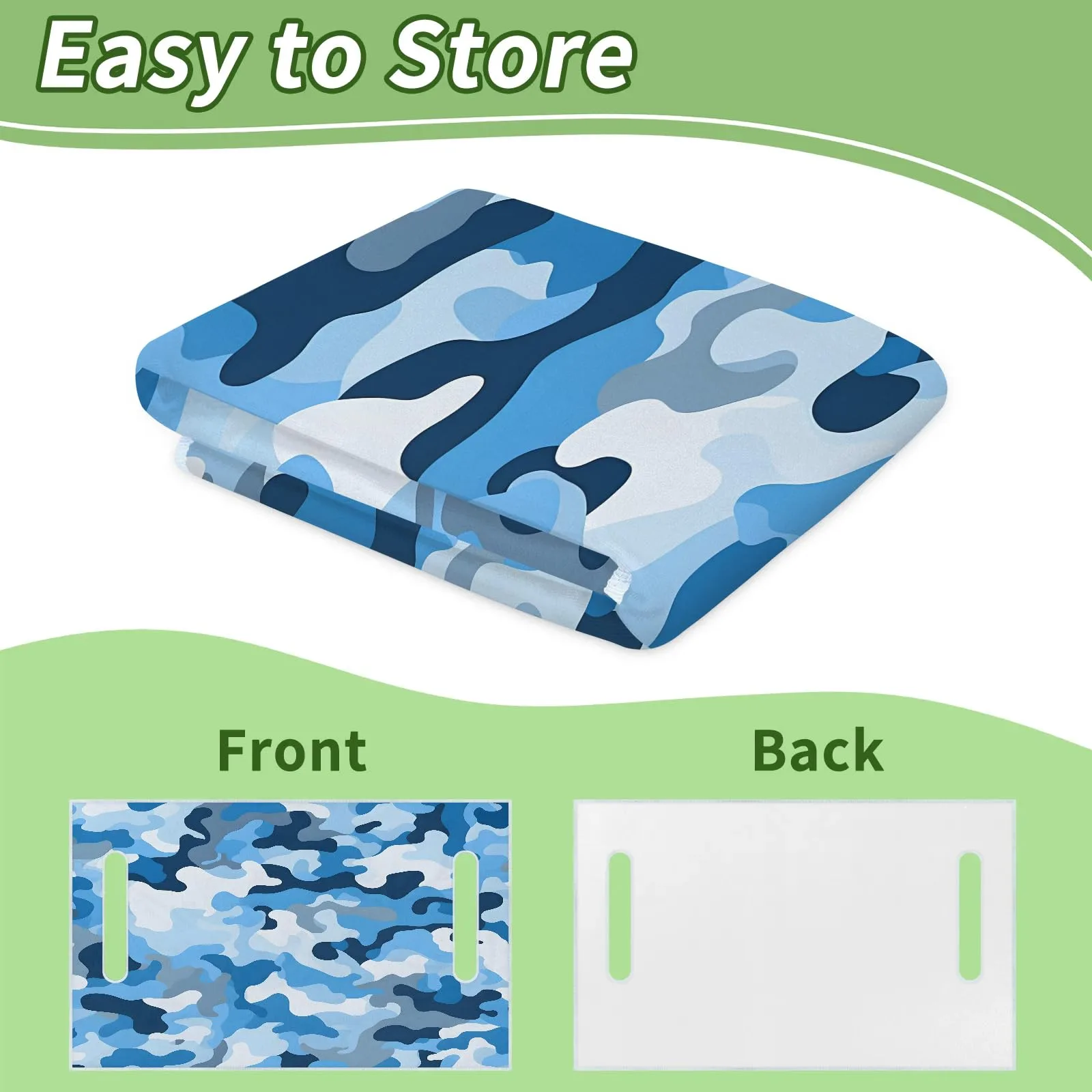 Tiveruda Golf Cart Seat Cover for Double Seats, 51 x 31 in image 4