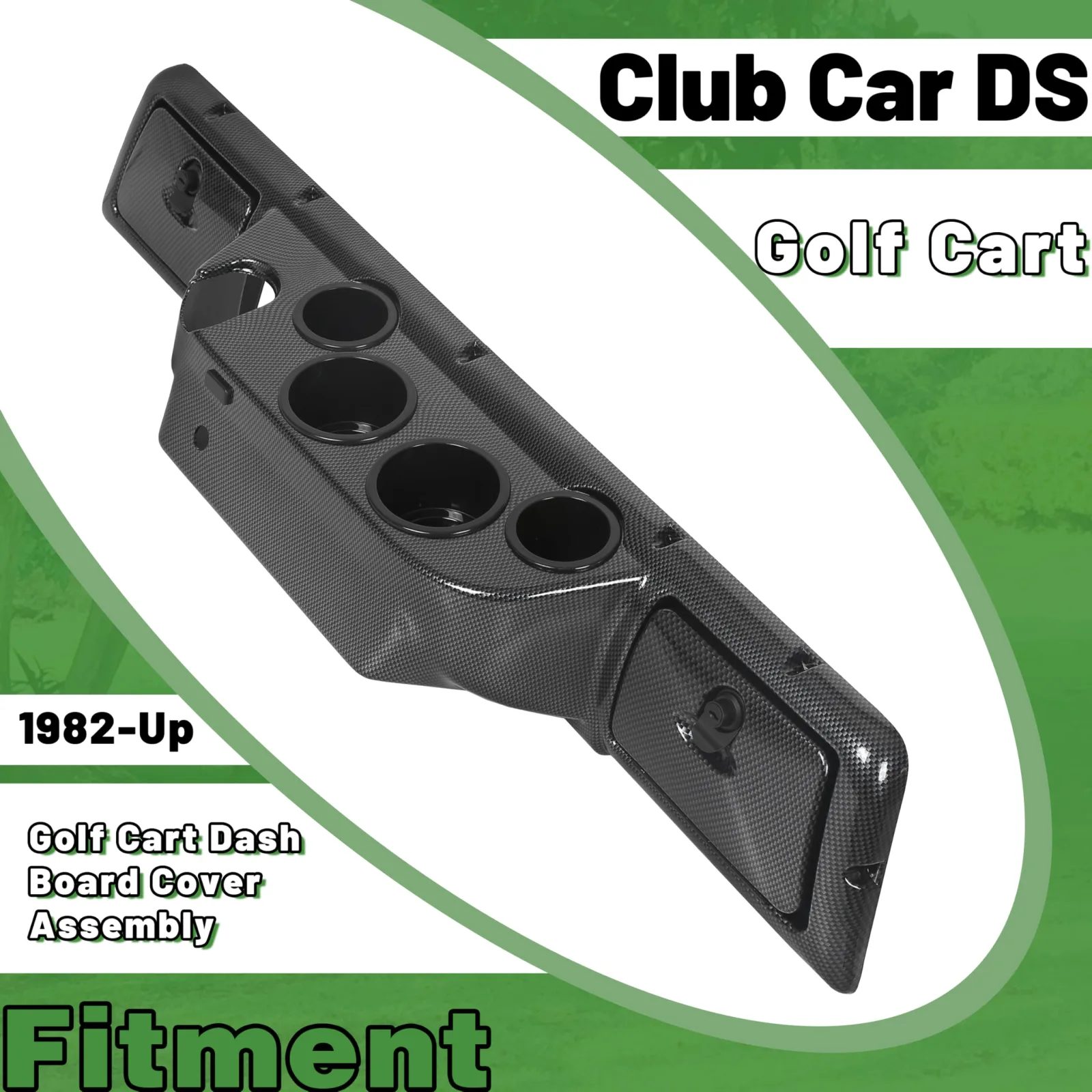 ECOTRIC Dashboard Cover for 1982+ Club Car DS image 2