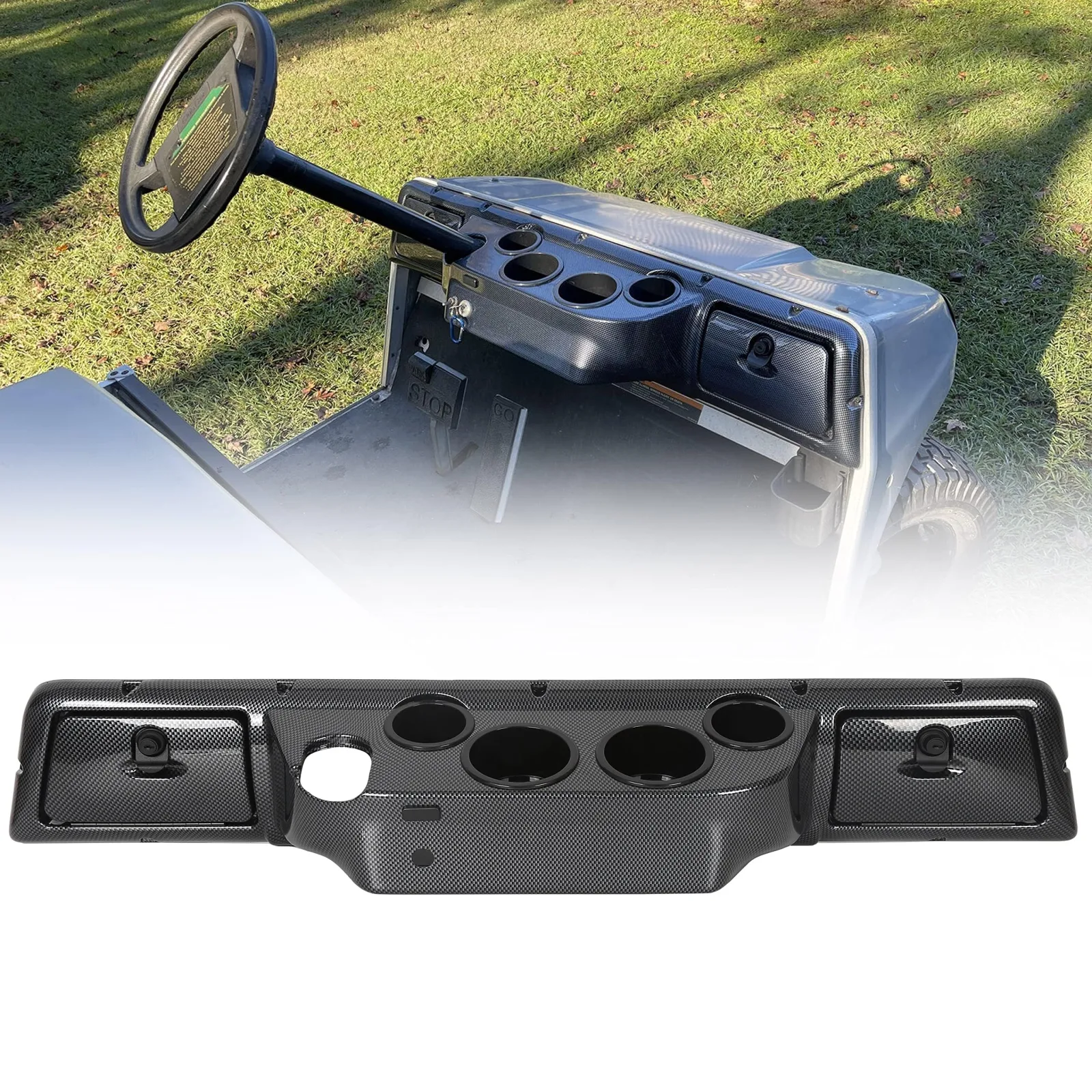 ECOTRIC Dashboard Cover for 1982+ Club Car DS