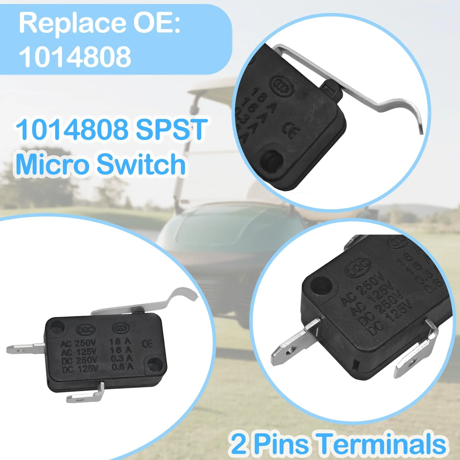 Formiden Micro Switch Kit for Club Car DS and Precedent image 3