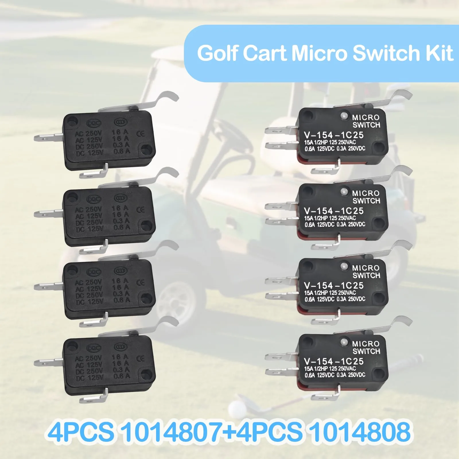 Formiden Micro Switch Kit for Club Car DS and Precedent image 4