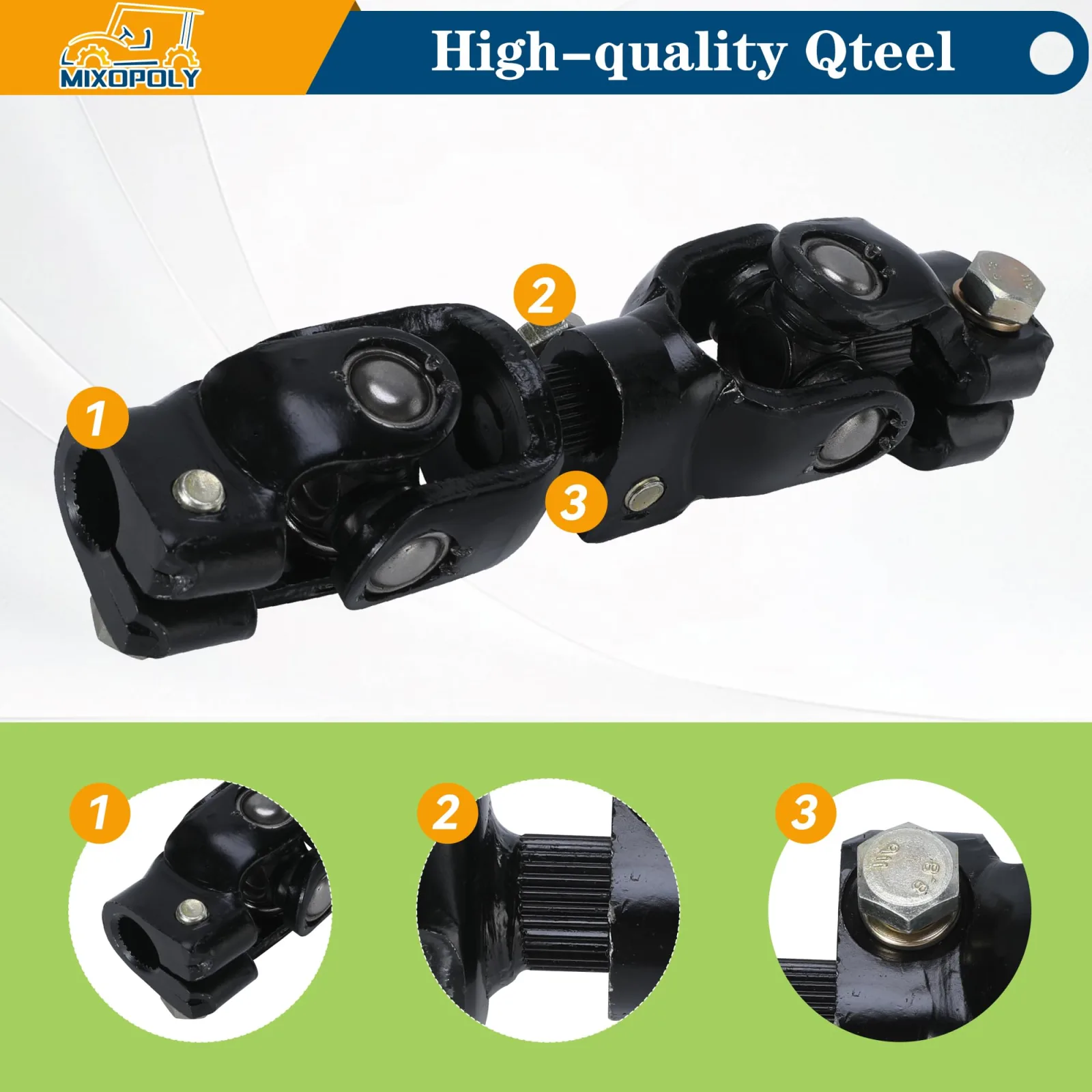 Mixopoly Steering Joint for Club Car DS 1984-Up image 3