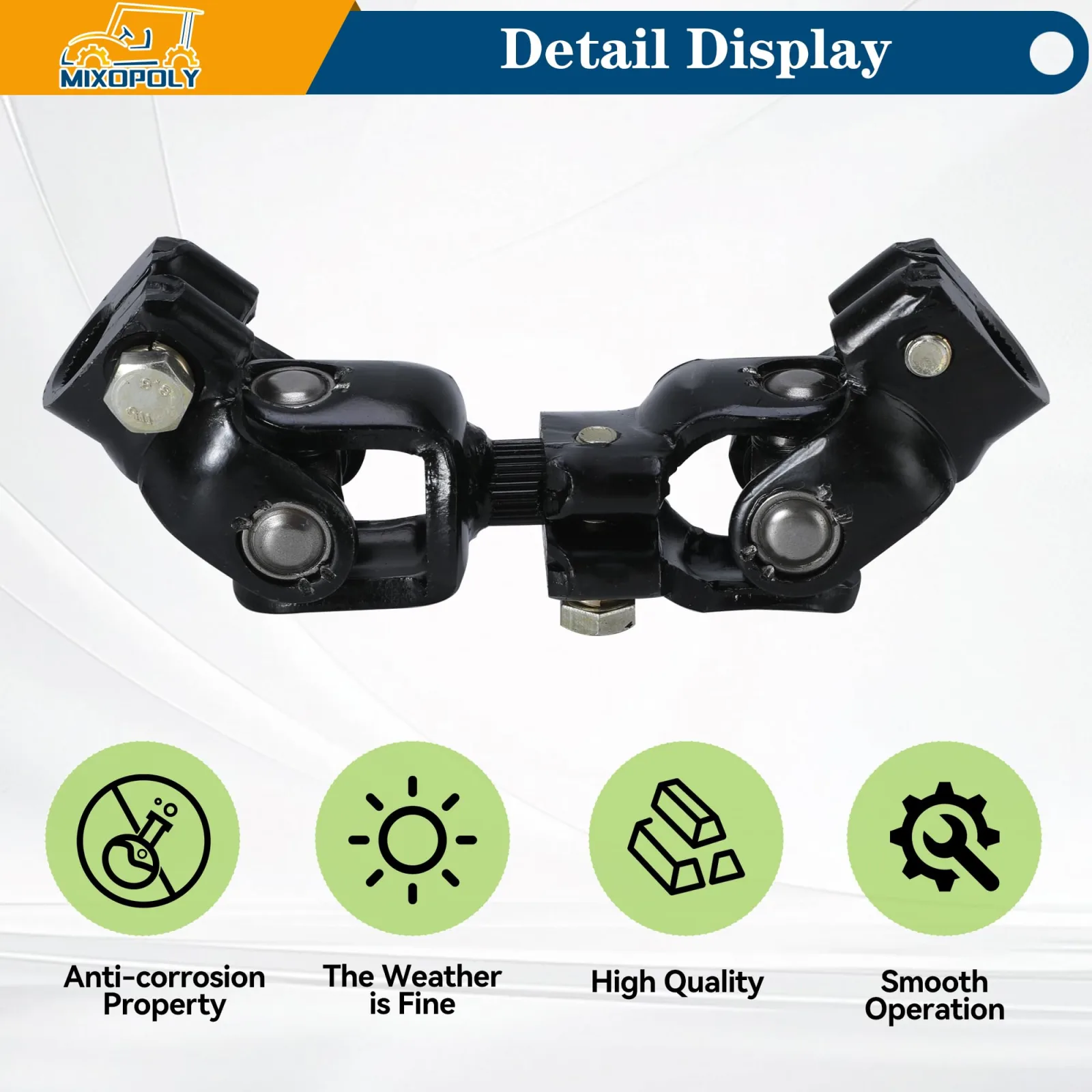Mixopoly Steering Joint for Club Car DS 1984-Up image 4