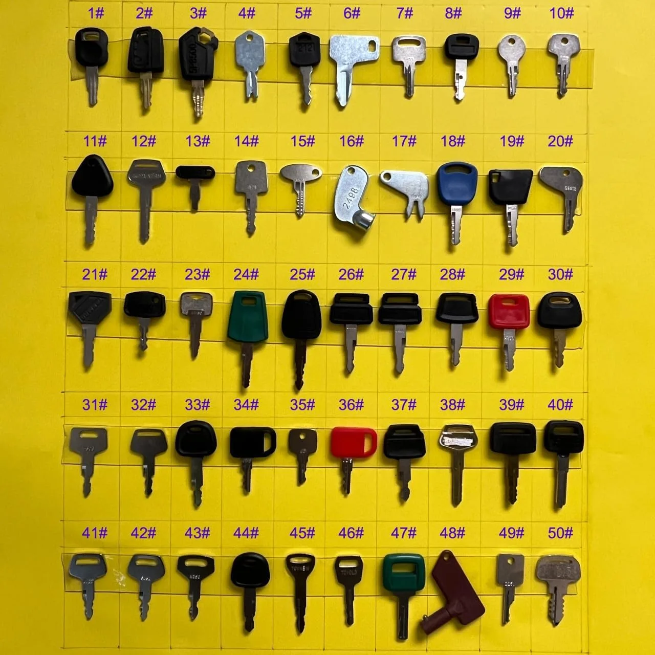 FARWAY Golf Cart Replacement Keys for Yamaha and EZGO image 3