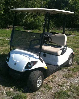 Scaller Folding Tinted Windshield for Yamaha G29 Drive 2