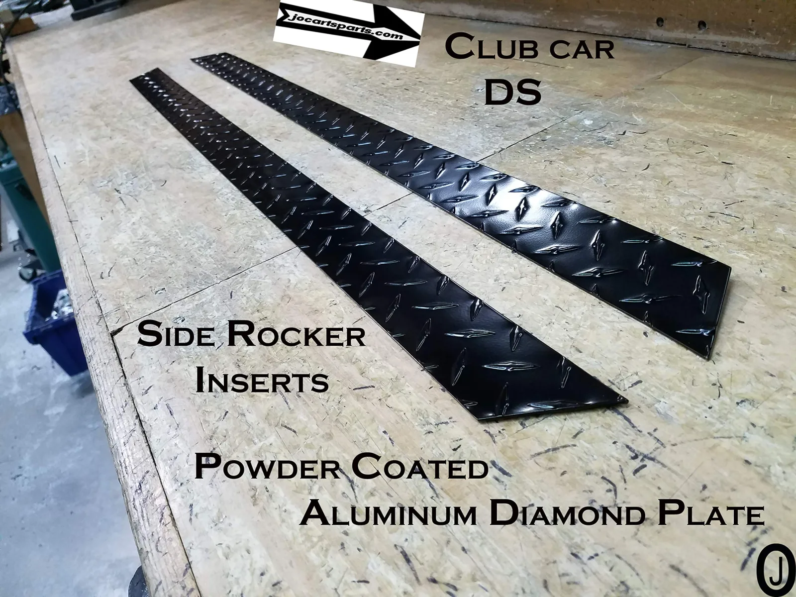 Club Car DS Rocker Panel Inserts, 1982+ image 3