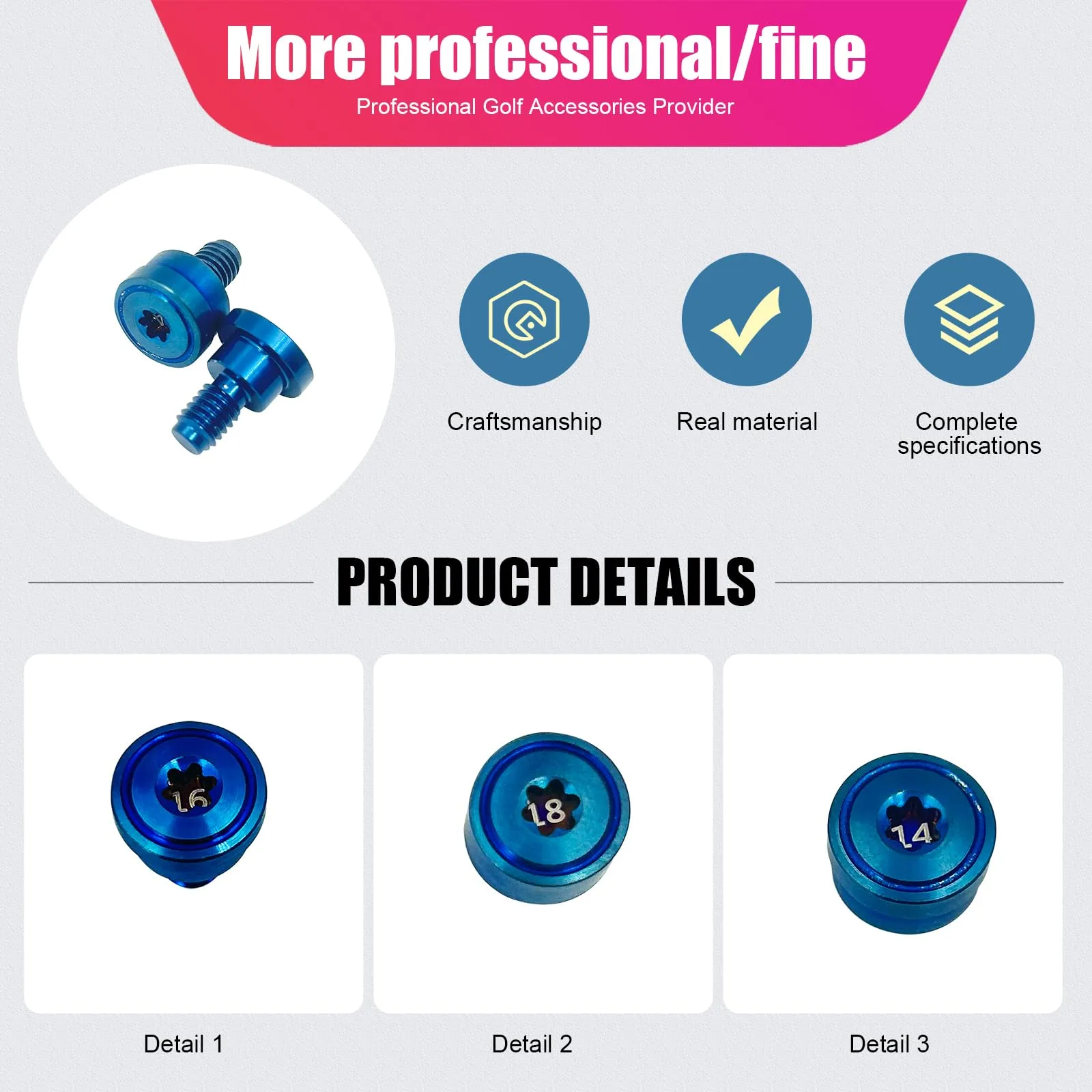 Callaway Paradym Ai Smoke Club Head Weight Screw image 3