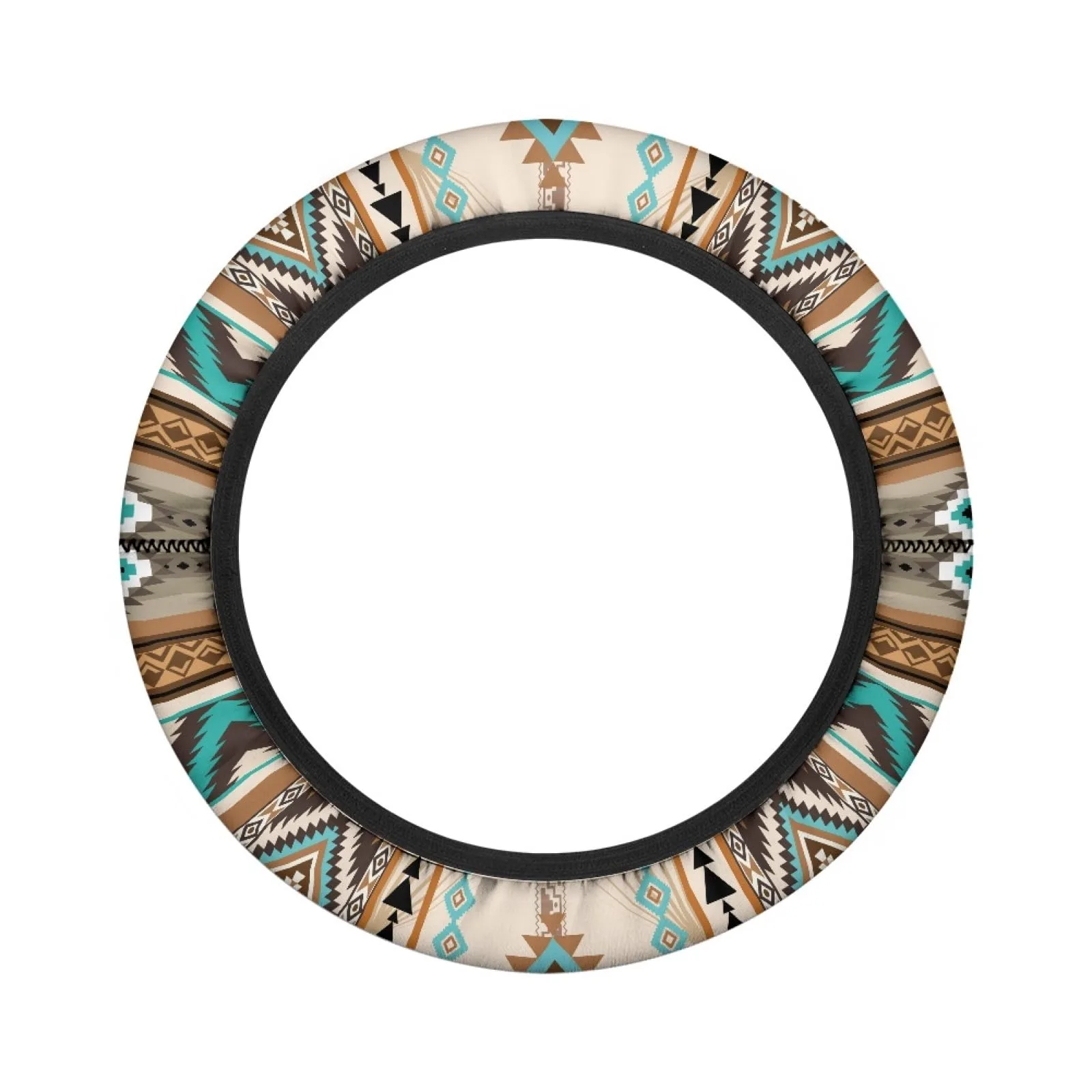 INSTANTARTS Aztec Golf Cart Steering Wheel Cover image 2