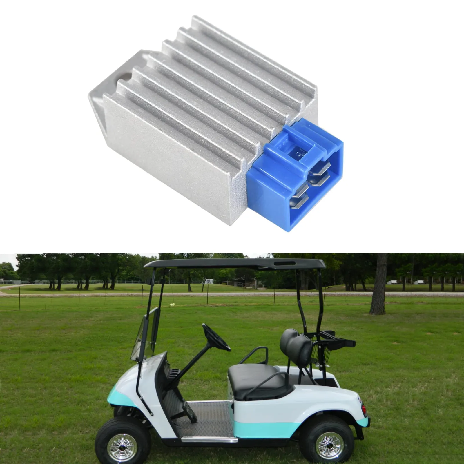SEBLAFF 12V Golf Cart Voltage Regulator Rectifier